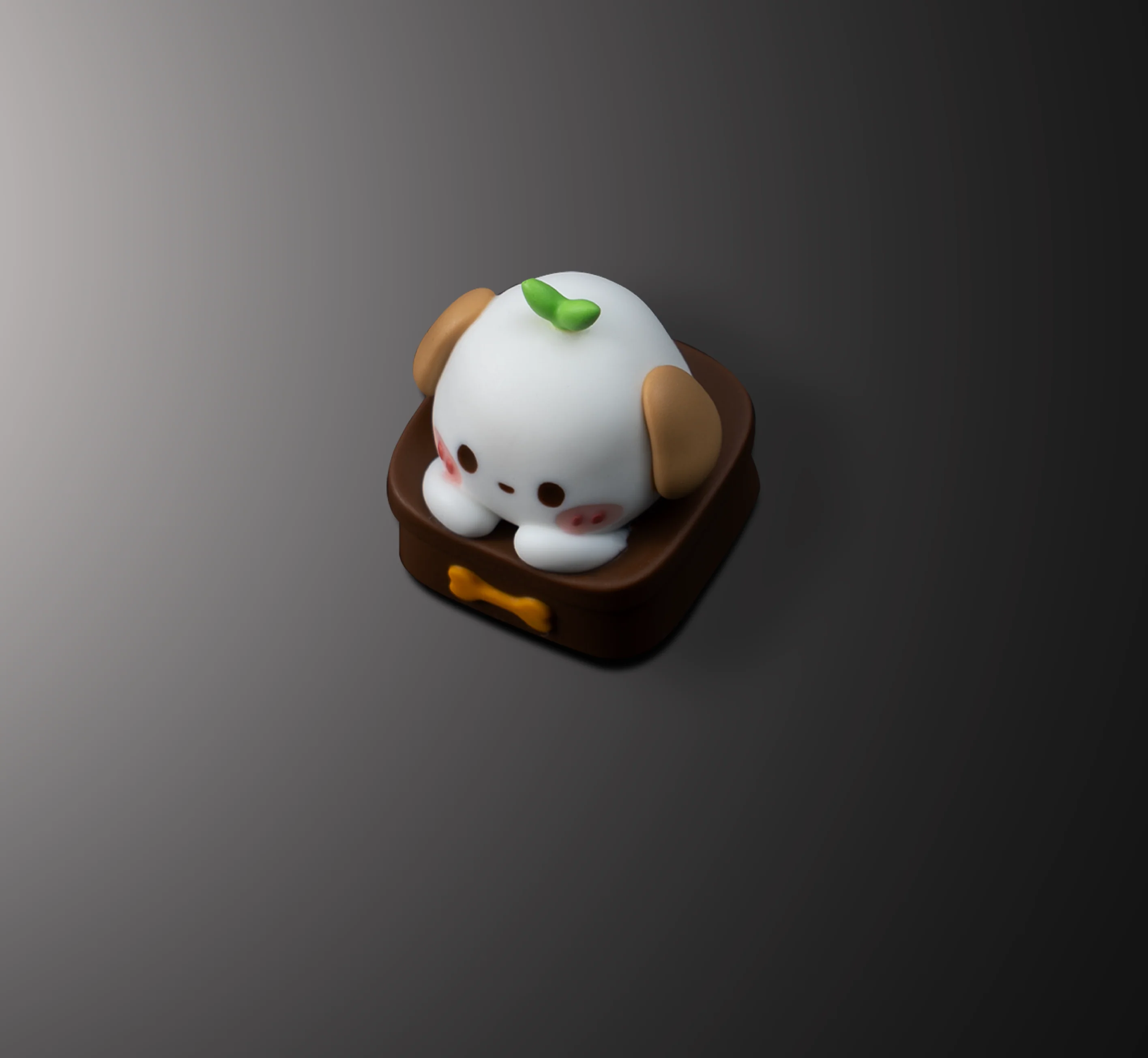 Potted Pup Artisan Keycap - Image 2