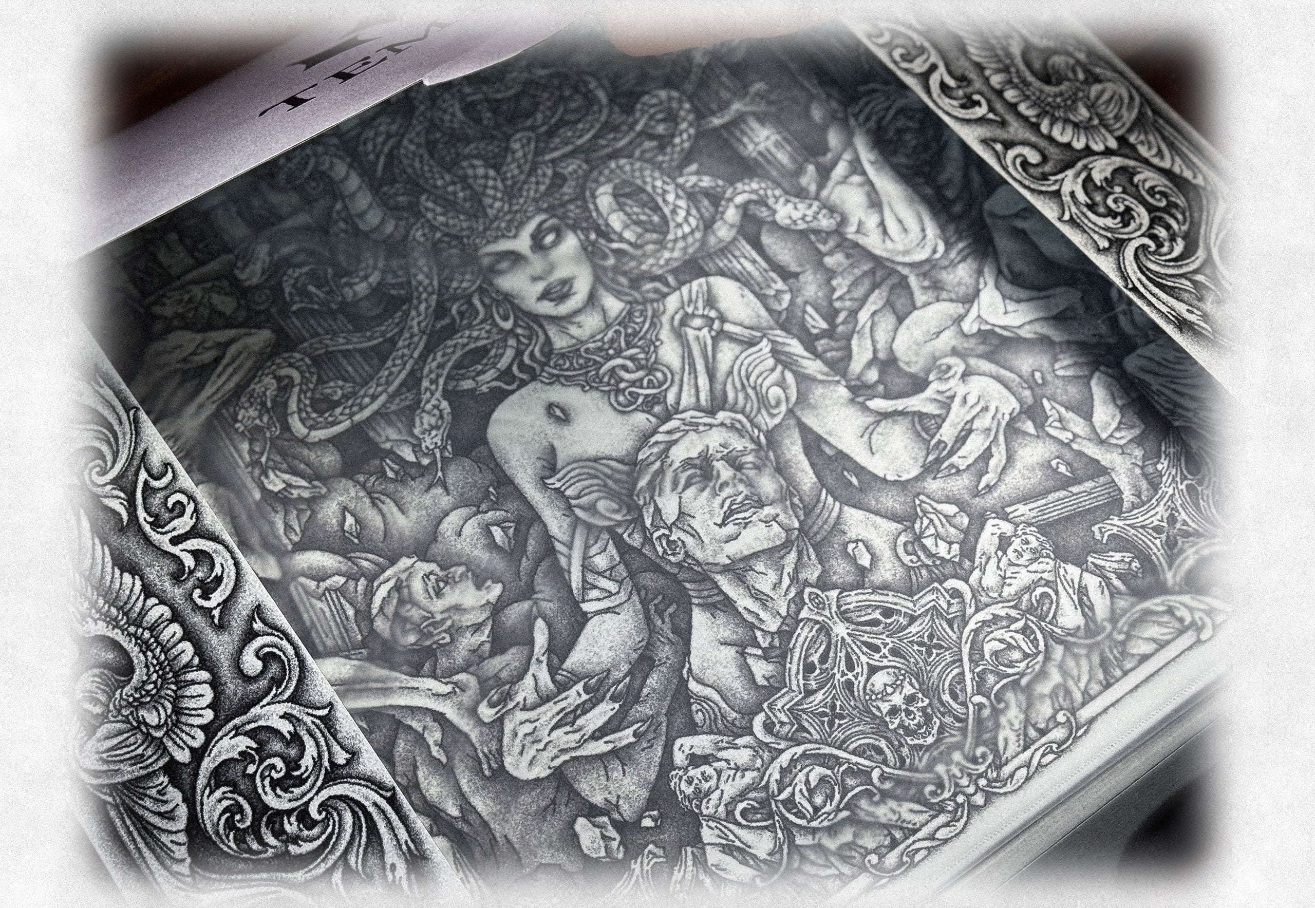 AimStar MEDUSA Gaming Mouse Pad Custom 4mm Poron Primer Smooth Surface Control Anime Large Desk Mat FPS Gaming Accessories Gift - Image 4