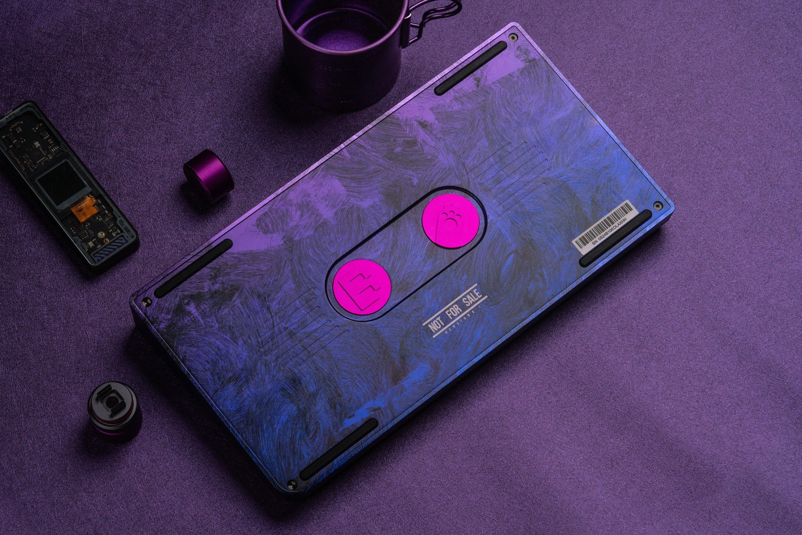 ANGRY MIAO AM RGB 65 Wireless Mechanical Keyboard (Icy Silver Pro V2 Switch) - Image 6