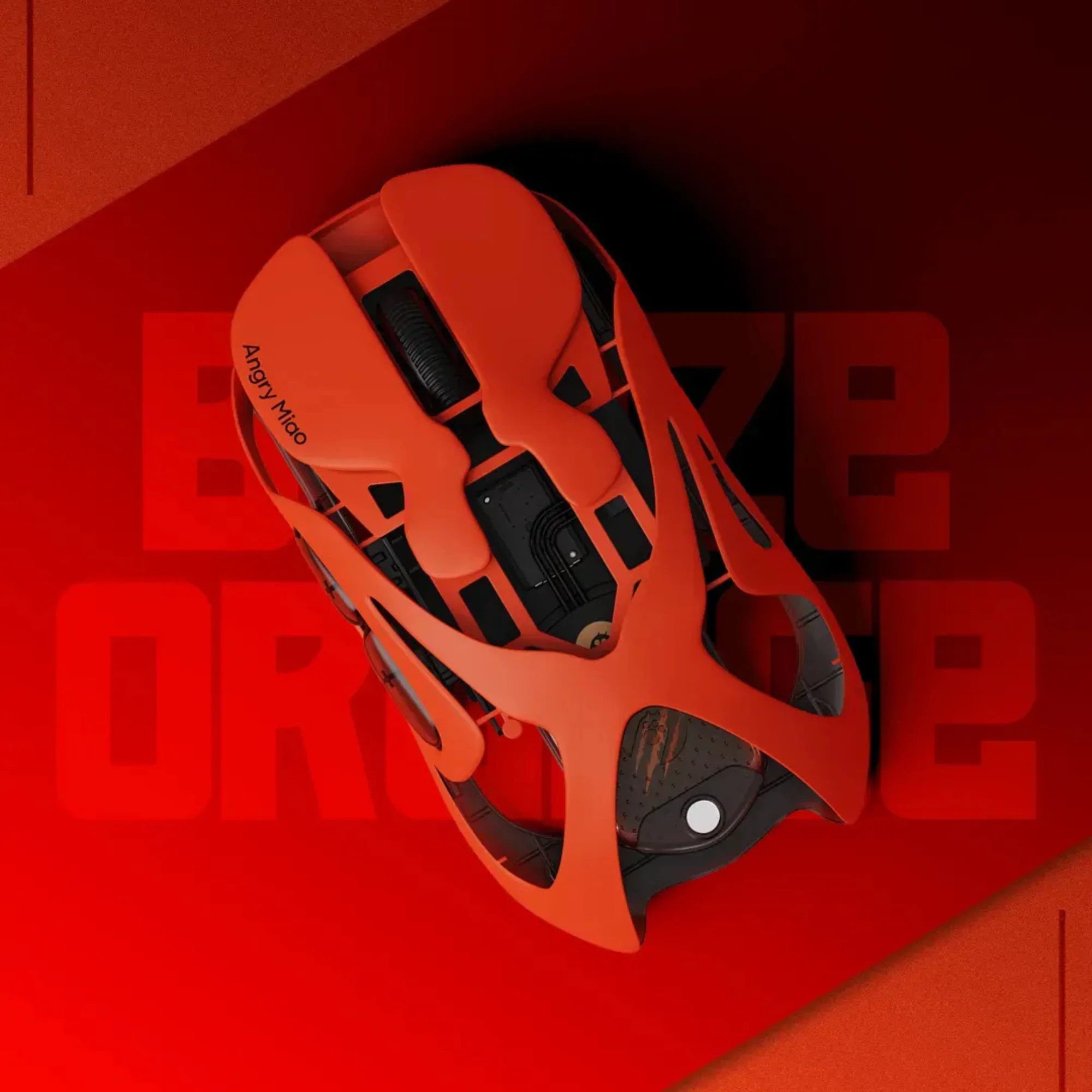 ANGRY MIAO Infinity Wireless Mouse Black - Image 18
