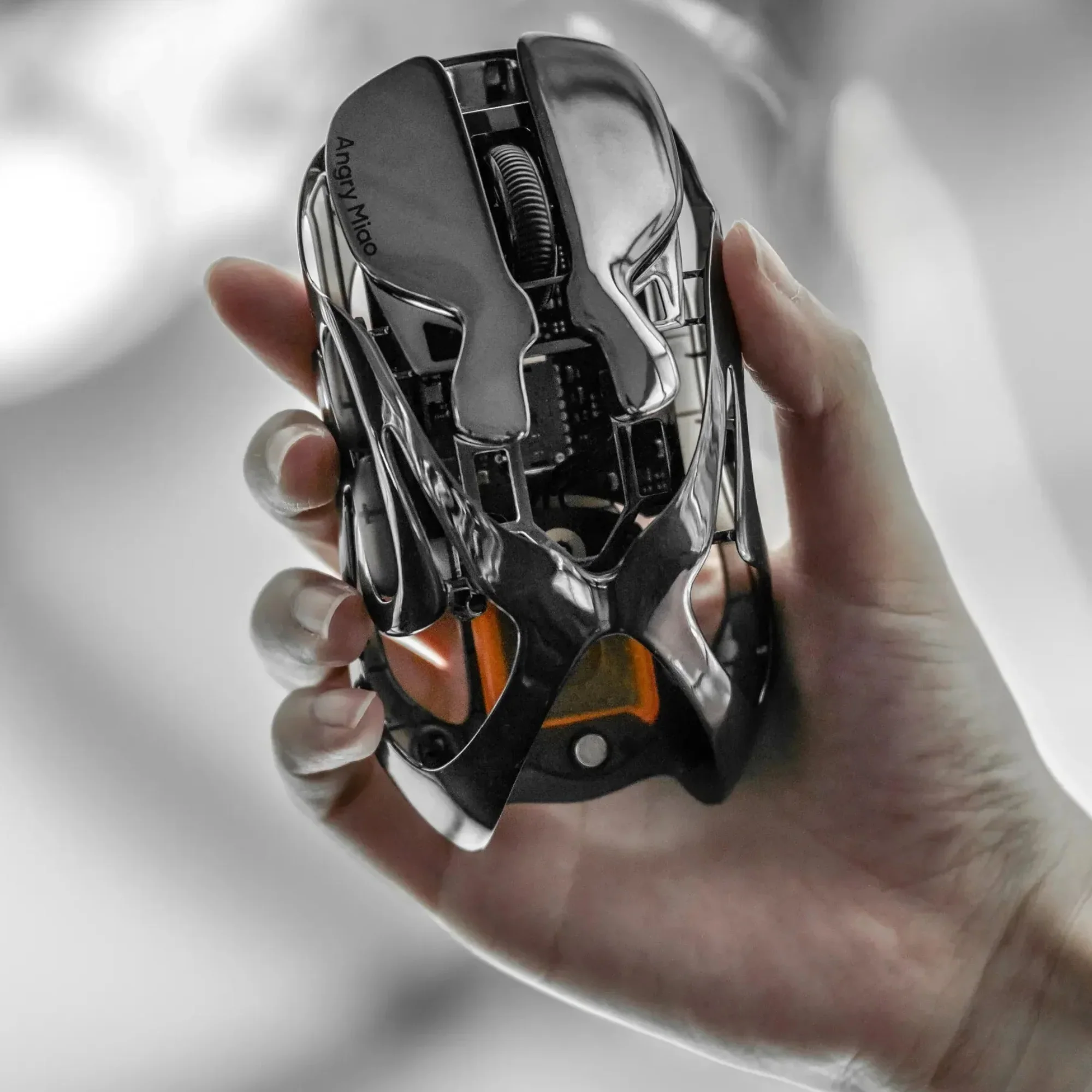 ANGRY MIAO Infinity Wireless Mouse Black - Image 22
