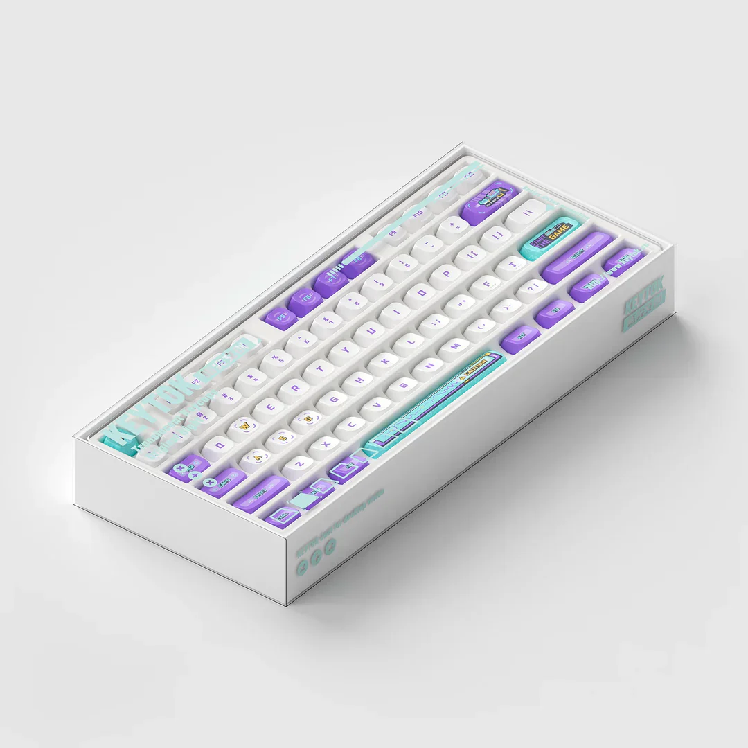 NuPhy x Keytok Arcade-ia KDS Dye-sub PBT Keycaps 142pcs / Set - Image 8