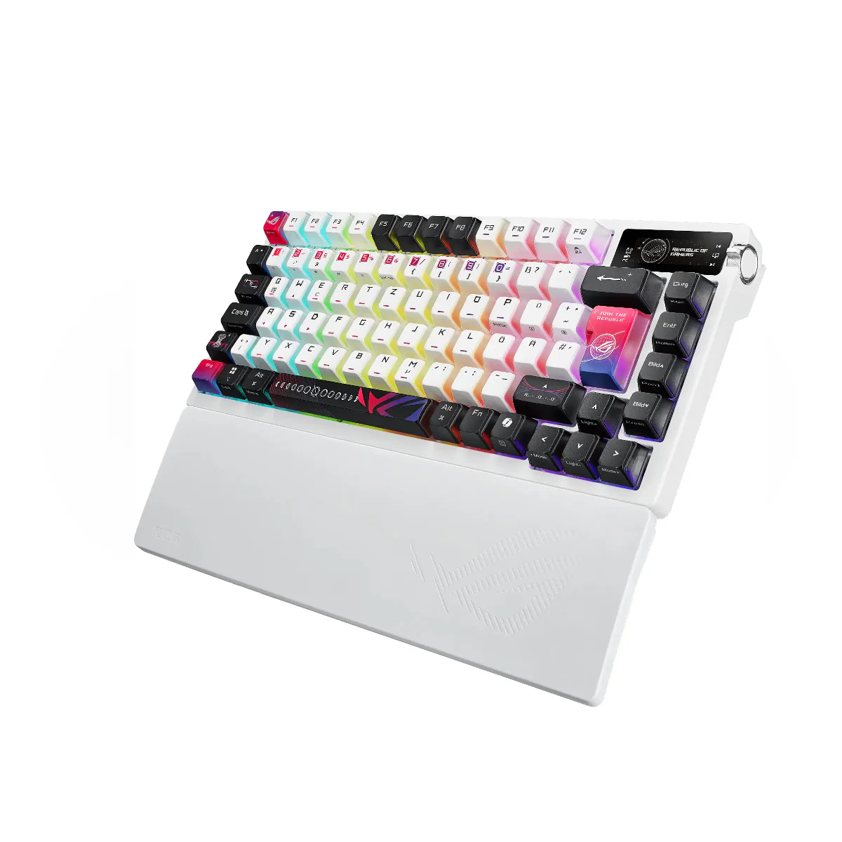Asus ROG Azoth X Snow Switch Wireless Gaming Keyboard - Image 3
