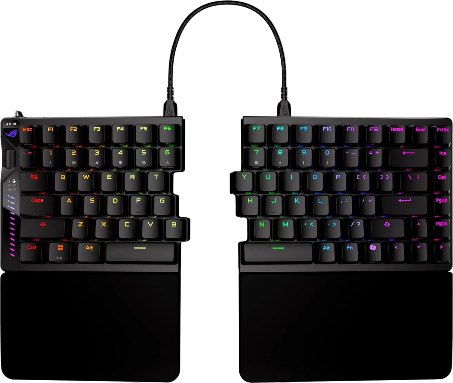 ASUS ROG Falcata 75% Split Gaming Keyboard Hot-Swappable ROG HFX V2 Magnetic Switches Tri-Mode SpeedNova 8K Polling Rate - Image 3
