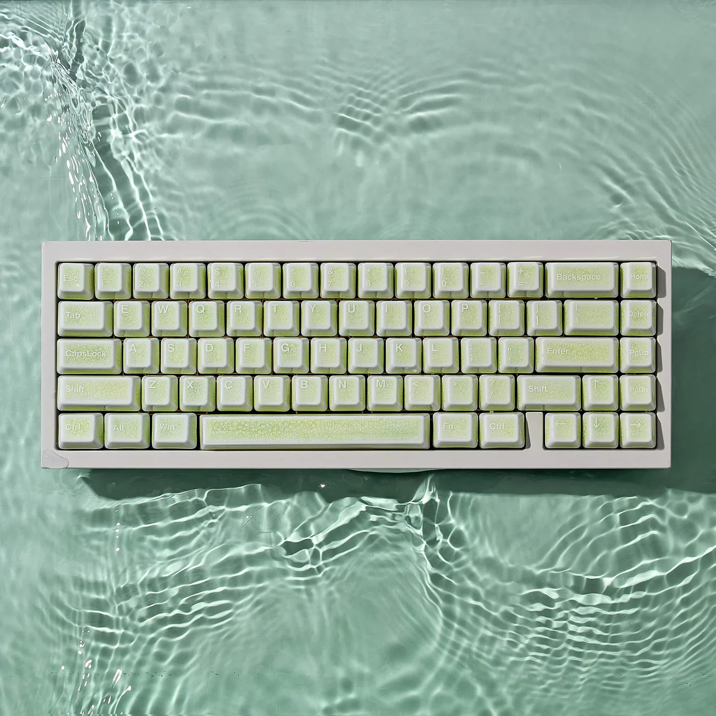 Ceramic Keycap Full Set-Green Crazed - Image 7