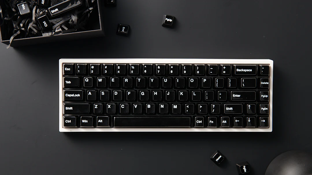 Ceramic Keycap Full Set V2-Black - Image 4