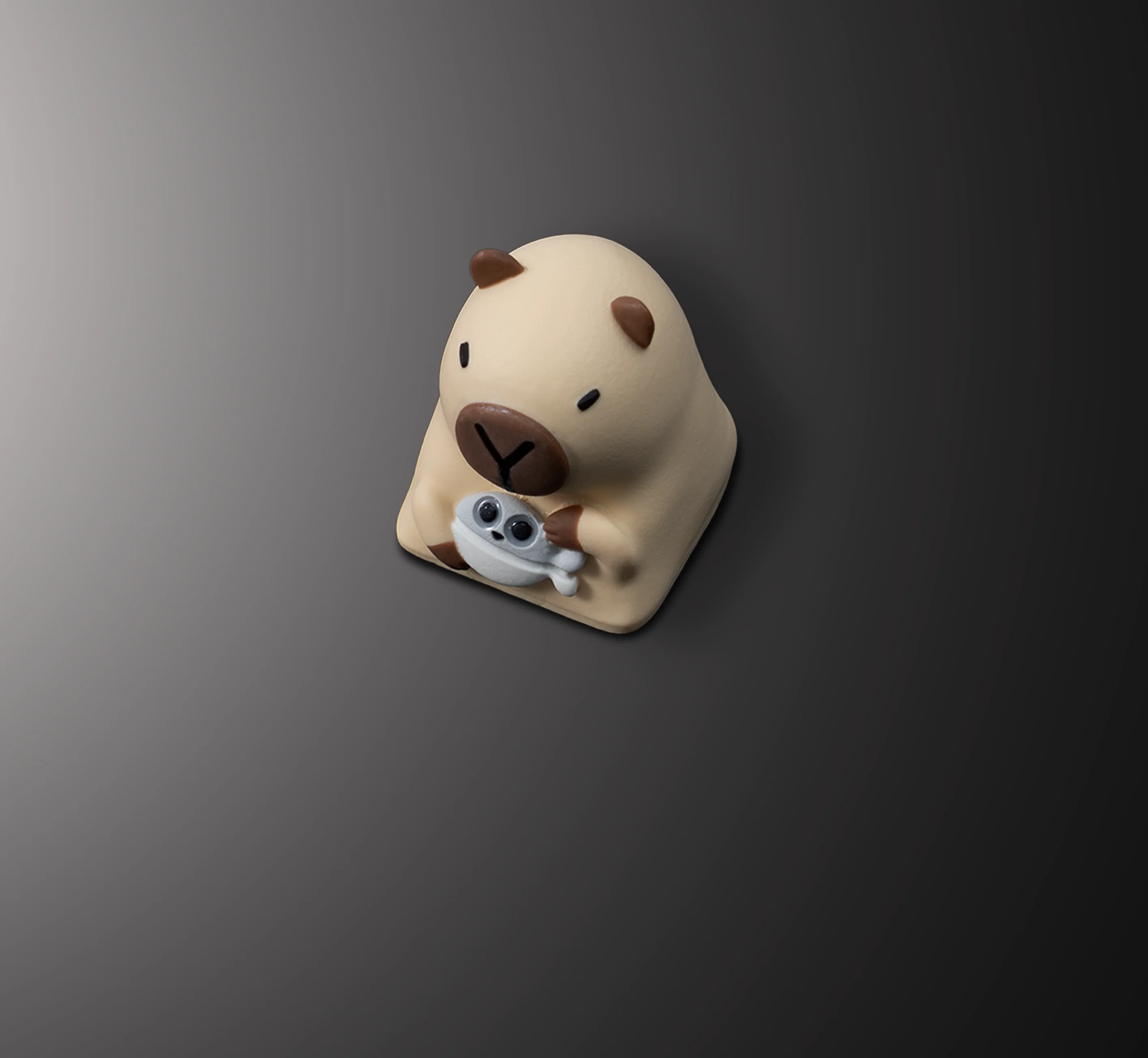 Chill Mode Capy Artisan Keycap - Image 2