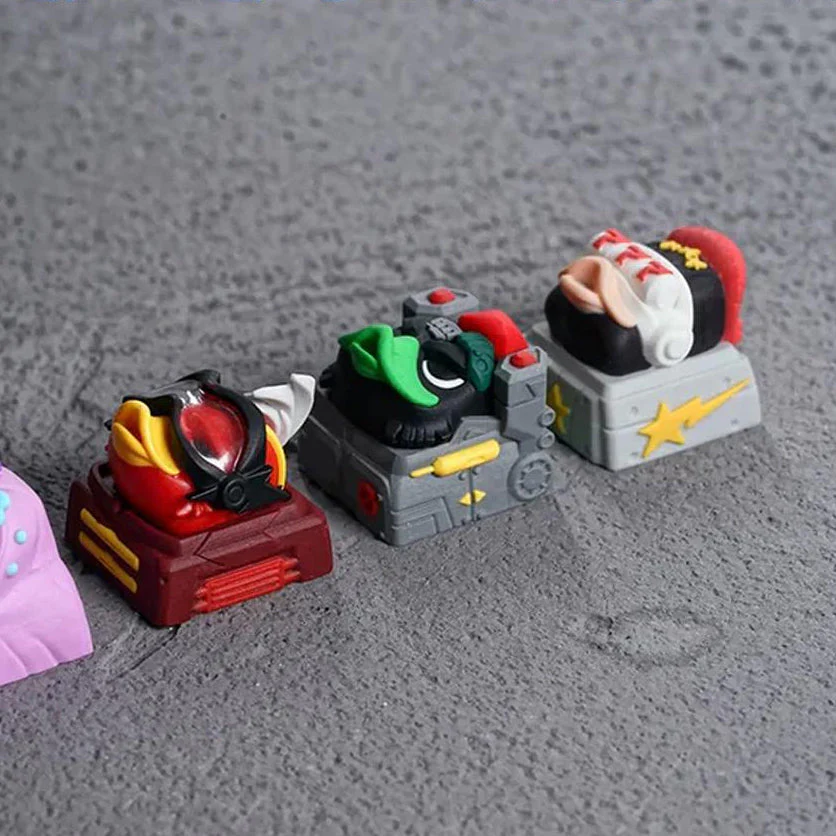 Hotkeys Ducky Super Hero - Lucky (Solid Eyes) - Image 8