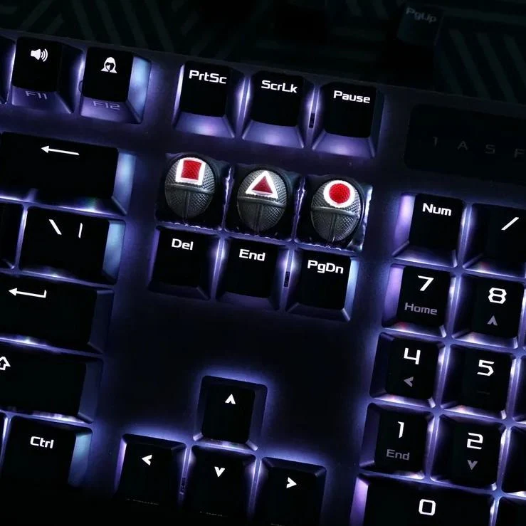Hotkeys Square - Black Silver - Image 4