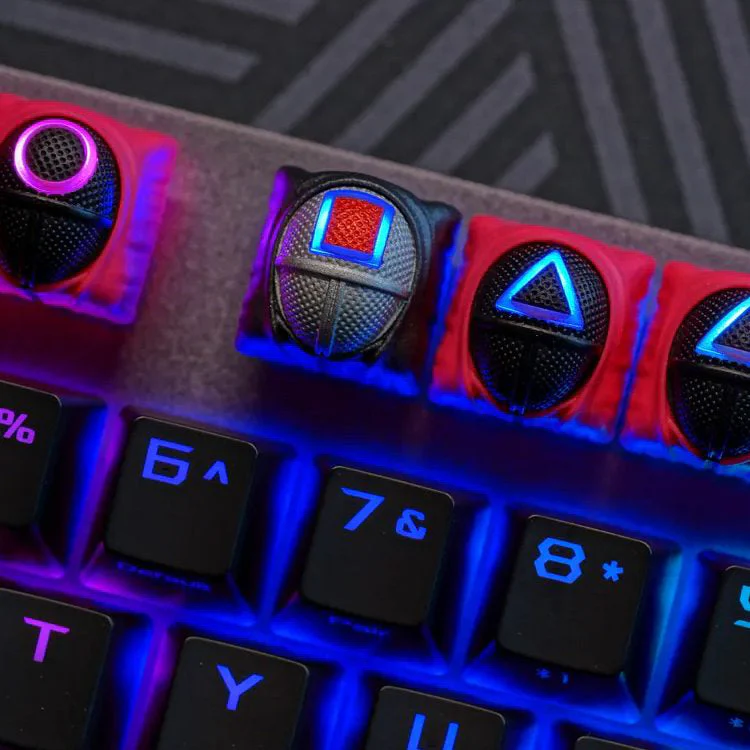 Hotkeys Square - Black Silver - Image 5
