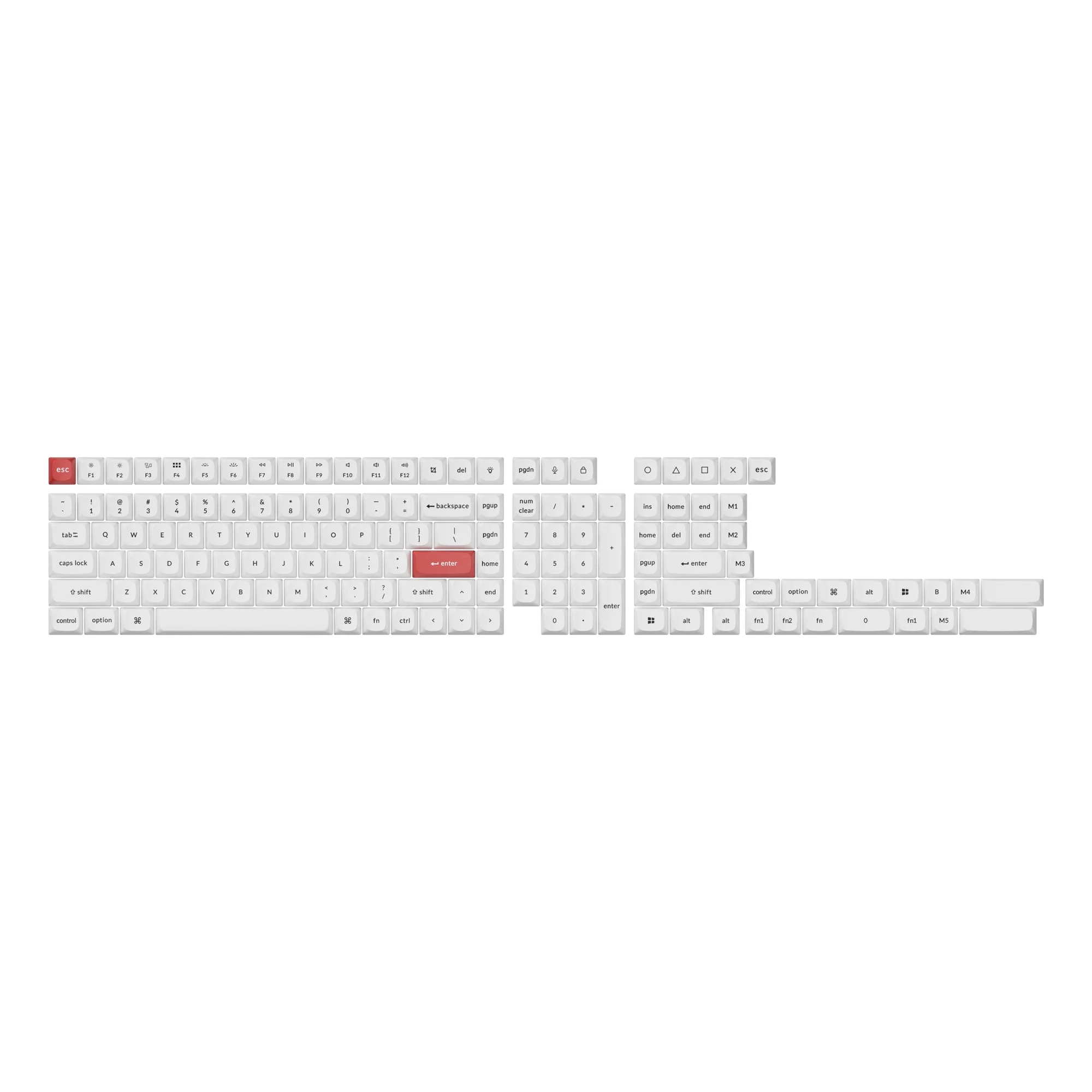 Keychron Double Shot PBT OSA Full Set Keycap Set - Image 10