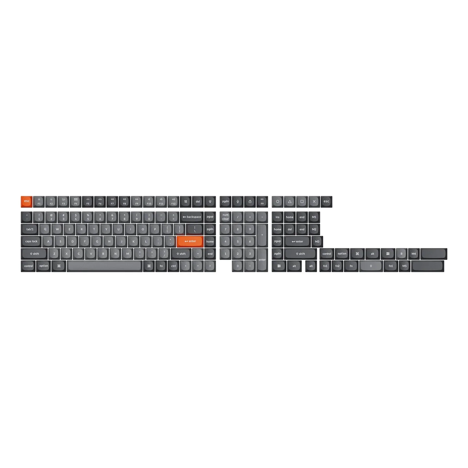 Keychron Double Shot PBT OSA Full Set Keycap Set - Image 11