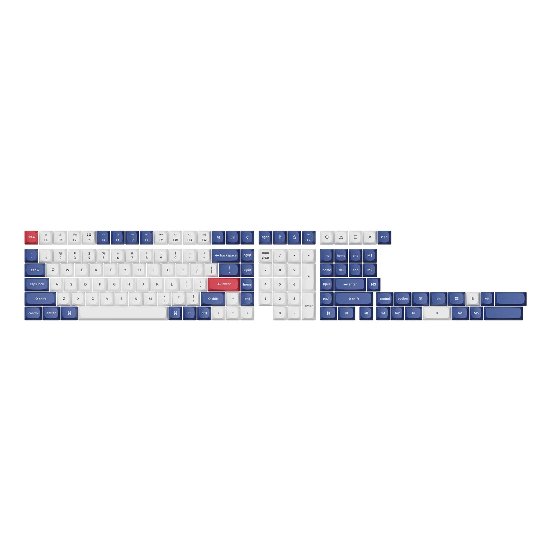 Keychron Double Shot PBT OSA Full Set Keycap Set - Image 12