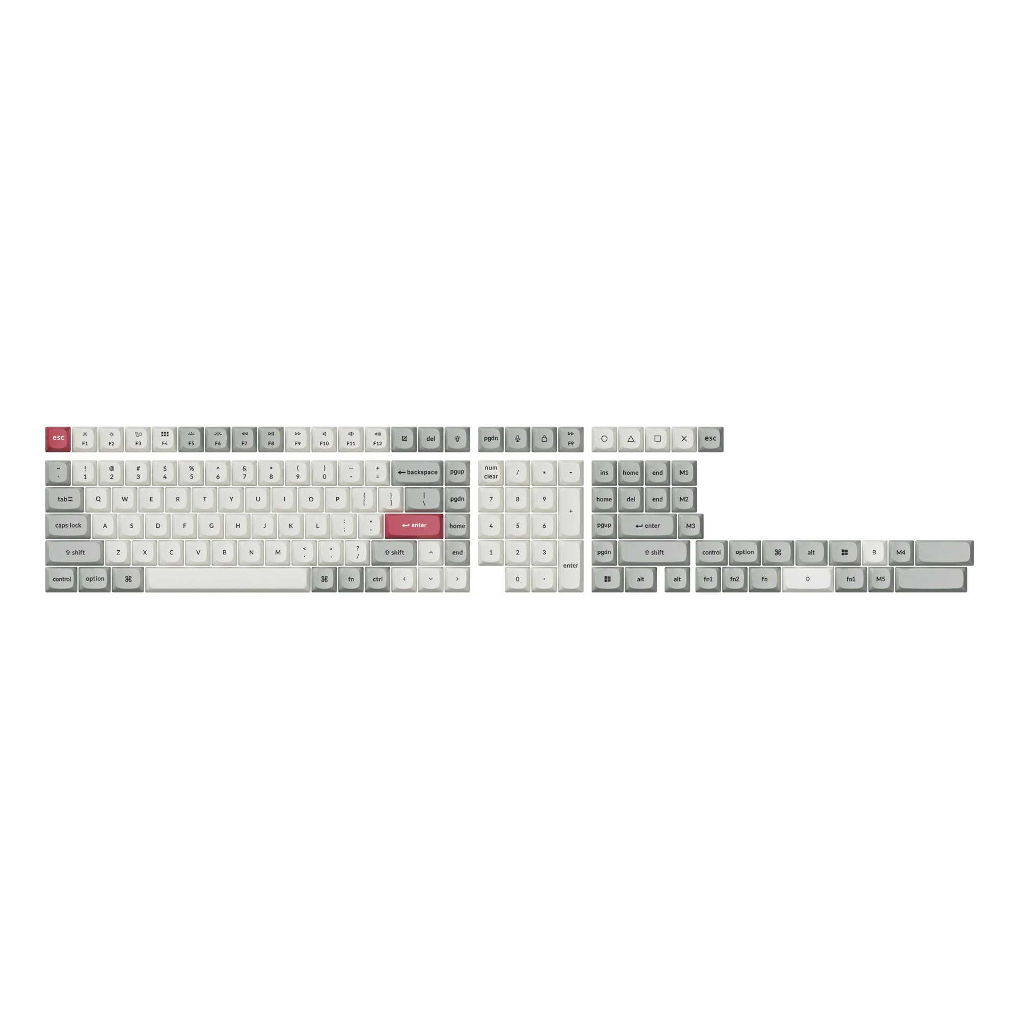 Keychron Double Shot PBT OSA Full Set Keycap Set - Image 8