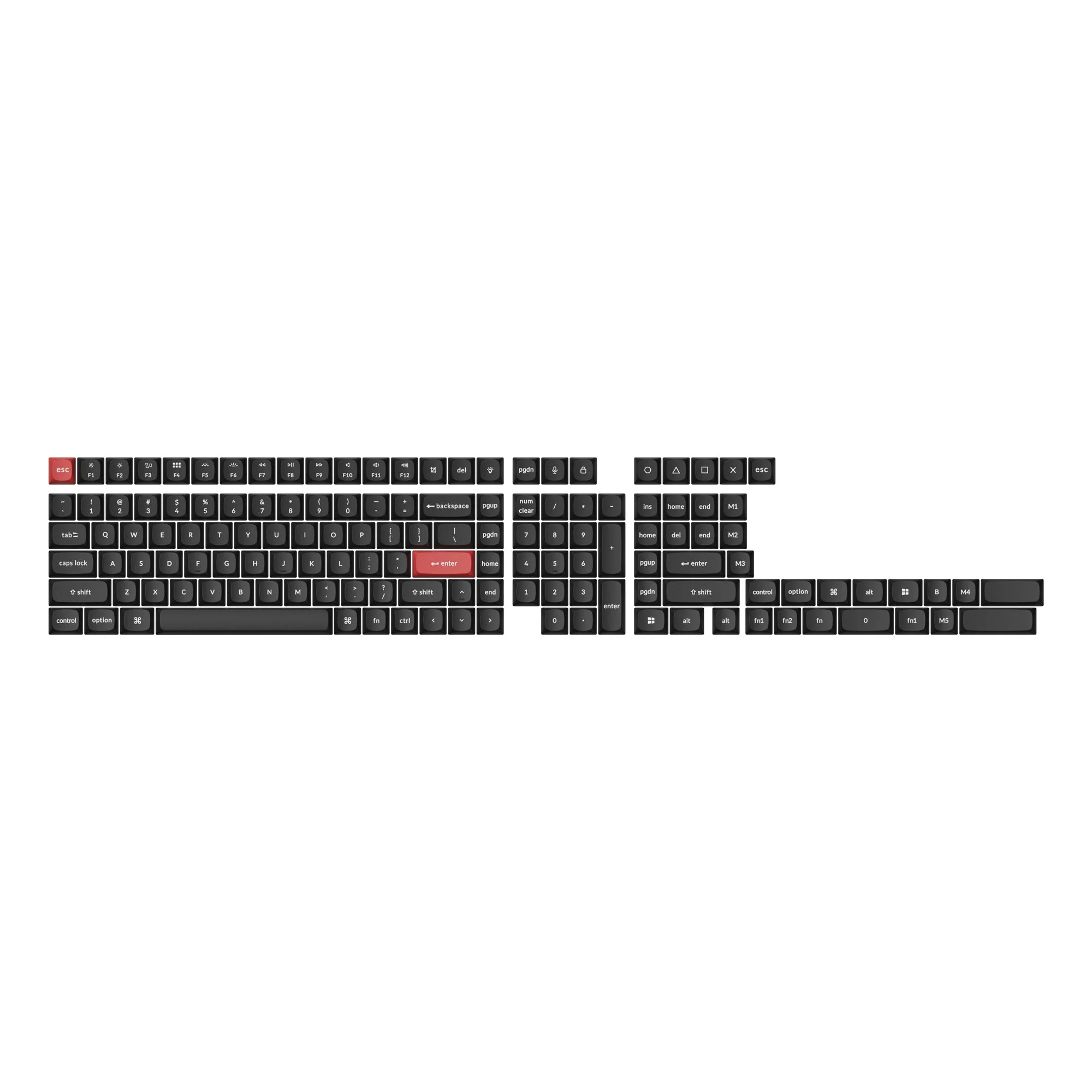 Keychron Double Shot PBT OSA Full Set Keycap Set - Image 9