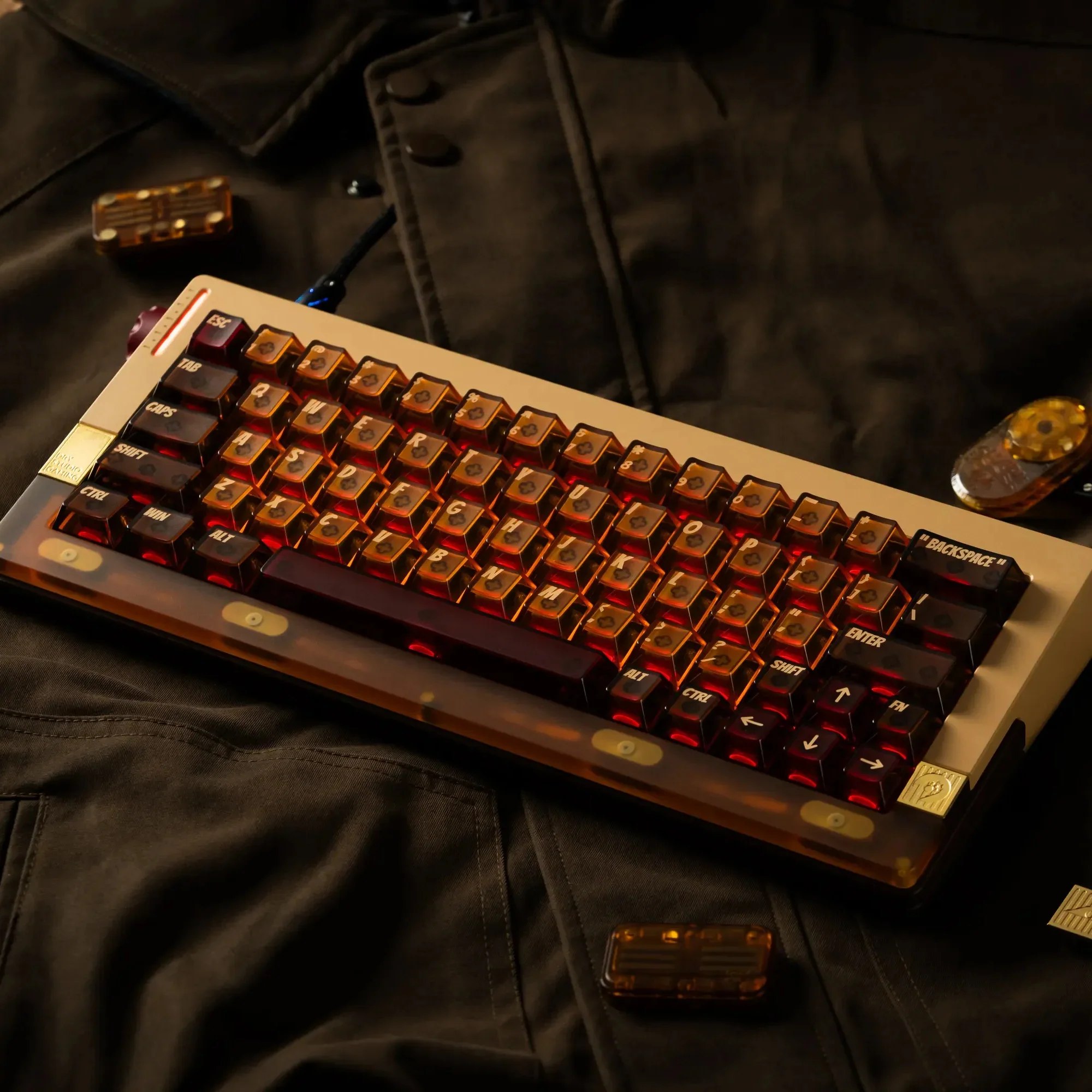 ANGRY MIAO Dry Studio Retro 63 RT HE Magnetic Switch 8K Wired Gaming Keyboard - Image 4