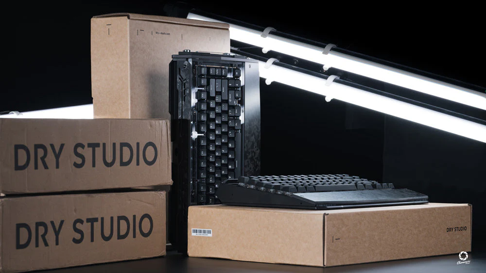 DRY STUDIO Black Diamond 75 V2 Wireless Mechanical Keyboard Advance (DR Rapid Ice Switch) - Image 13