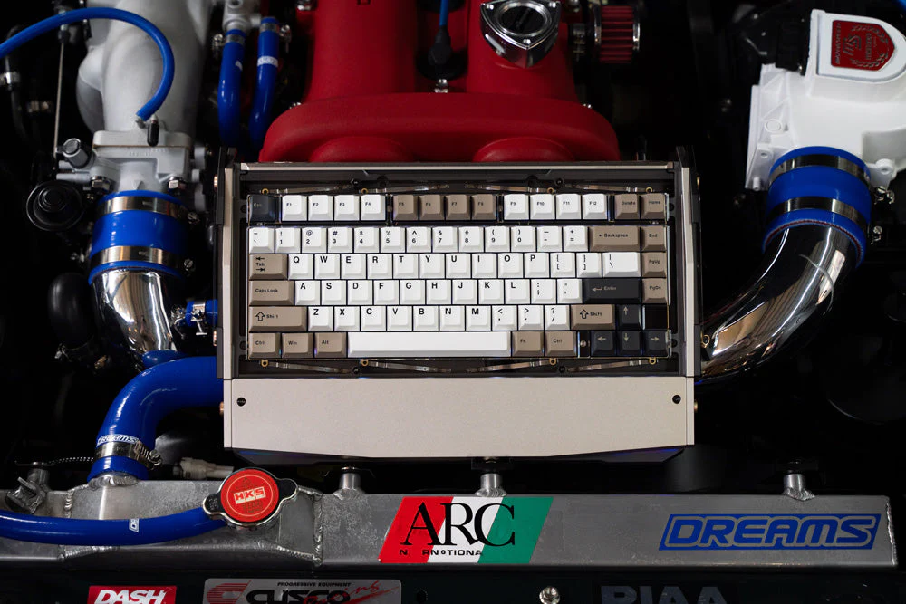 DRY STUDIO Black Diamond 75 V2 Wireless Mechanical Keyboard Advance (DR Rapid Ice Switch) - Image 17