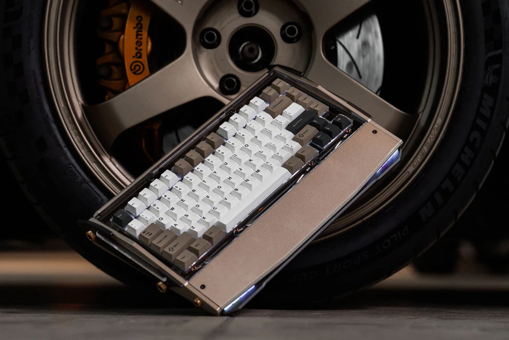 DRY STUDIO Black Diamond 75 V2 Wireless Mechanical Keyboard Advance (DR Rapid Ice Switch) - Image 20