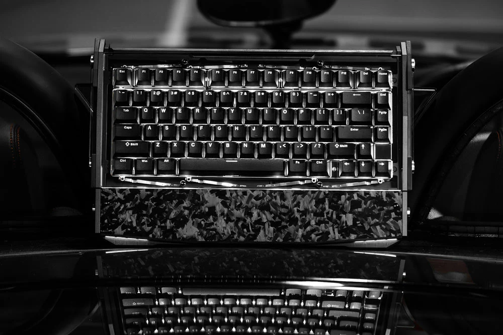 DRY STUDIO Black Diamond 75 V2 Wireless Mechanical Keyboard Advance (DR Rapid Ice Switch) - Image 3
