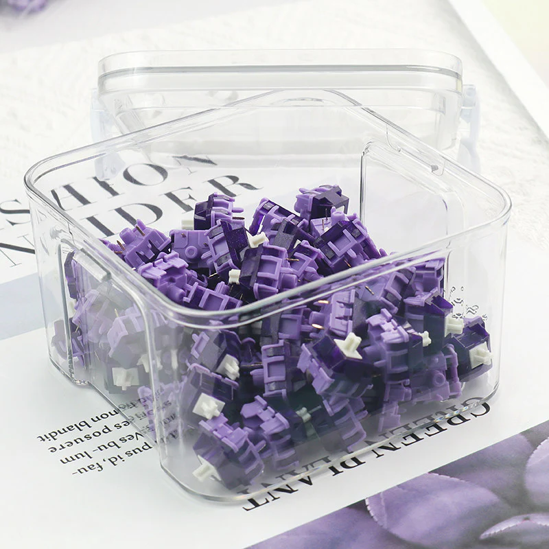 Duhuk Bitter Tea Purple V2 (58g) – Tactile Mechanical Keyboard Switch - Image 3