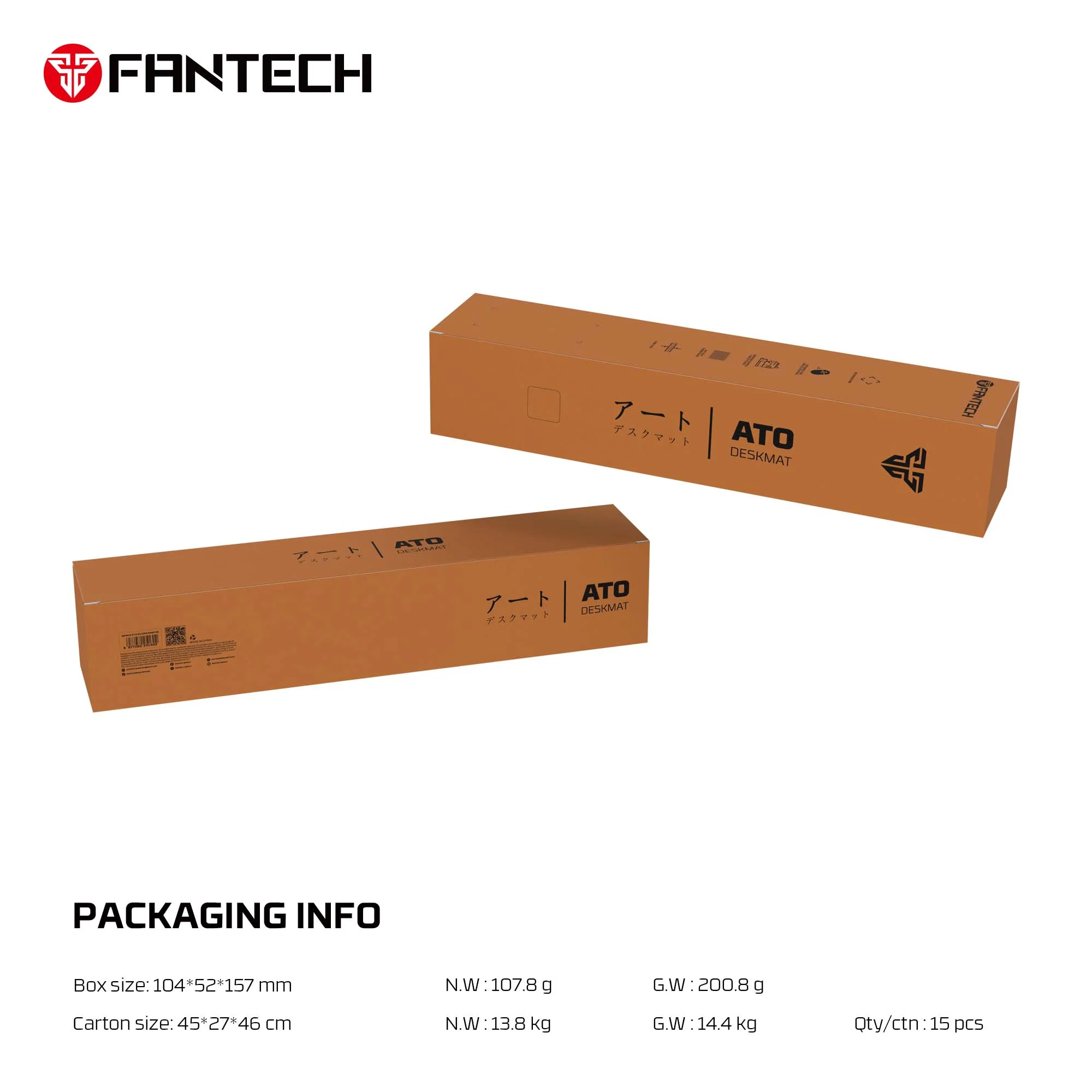 Fantech ATO MP905 DESK MAT 900x400x4mm - Image 12