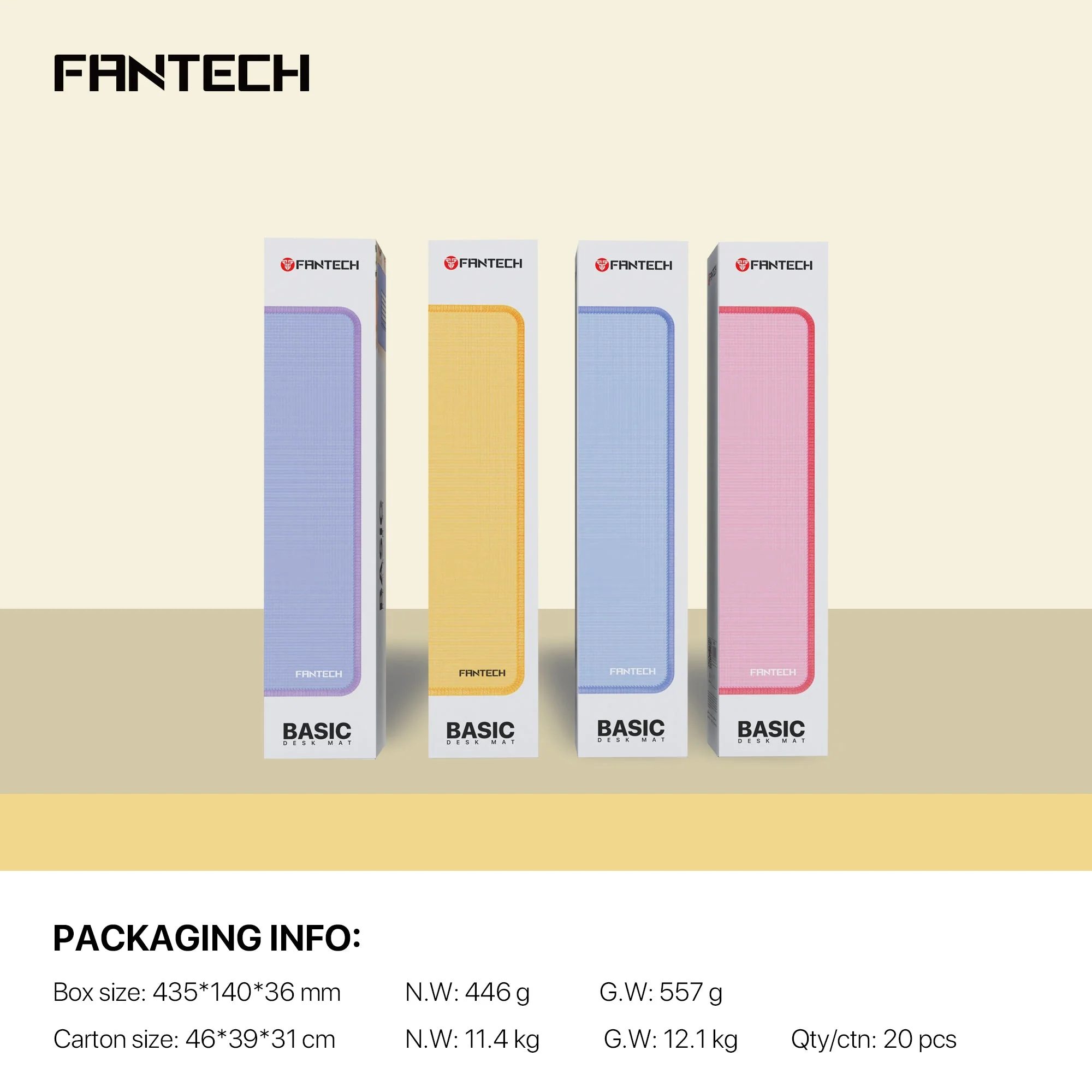 Fantech Basic MP70 Desk Mat 700x300x3mm Mousepad - Image 9