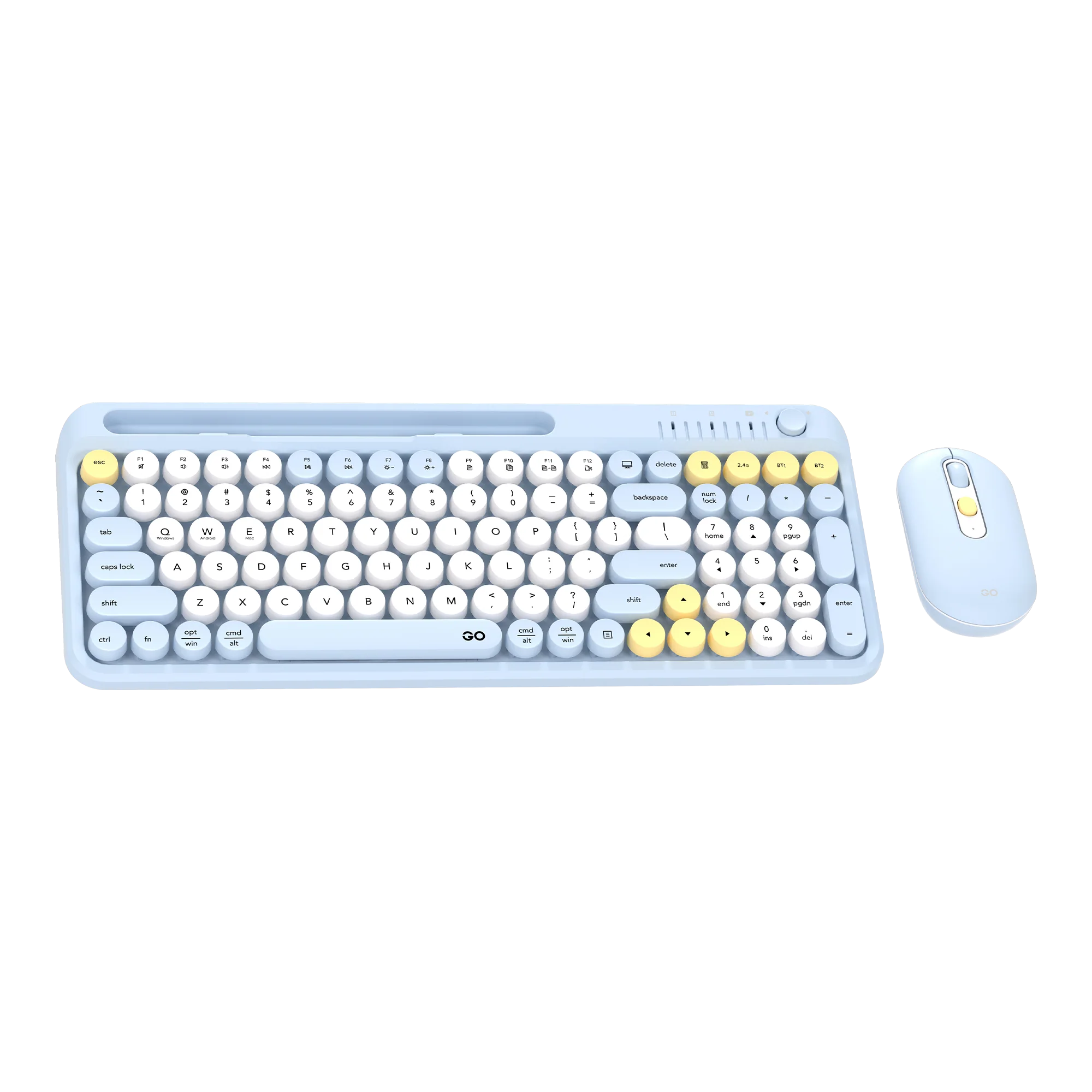 Fantech GO MOCHI101 95% Wireless Keyboard and Mouse Combo Set - Image 13