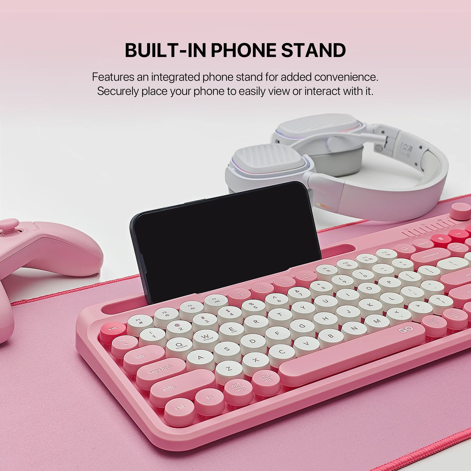Fantech GO MOCHI101 95% Wireless Keyboard and Mouse Combo Set - Image 7