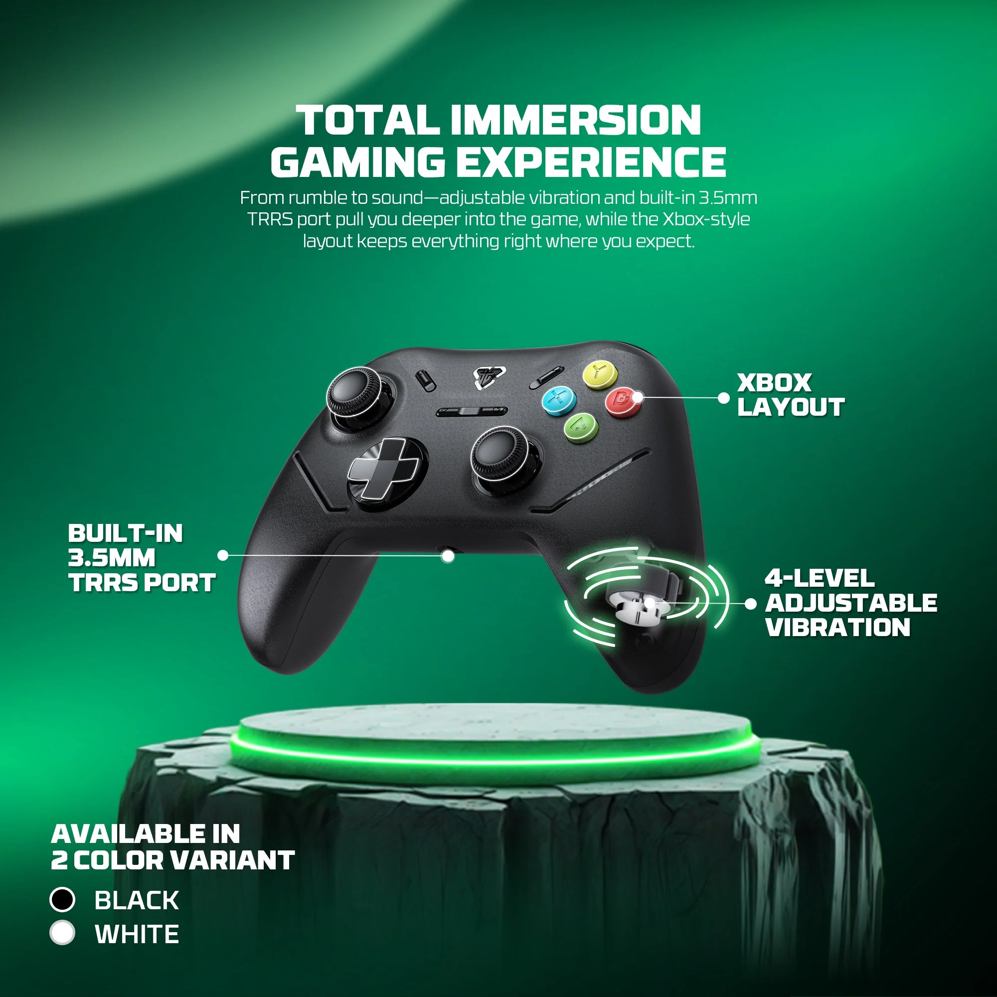 Fantech Shooter III X Wireless Gaming Controller Multi-platform Hall-Effect Gamepad for Xbox - Image 19