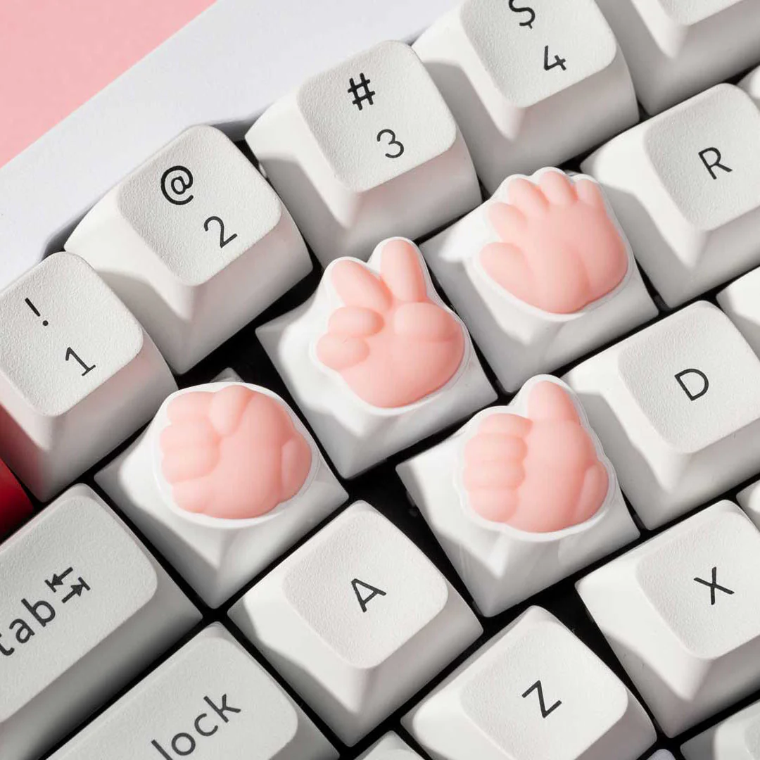 Finger Guessing Game Artisan Keycap - Image 5