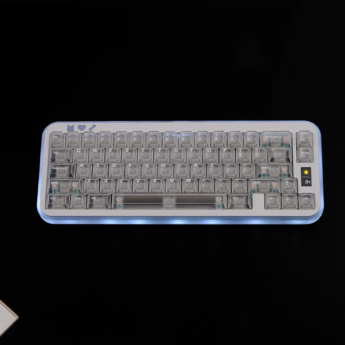 Forsted translucent Cherry Profile PC Keycap - Image 5