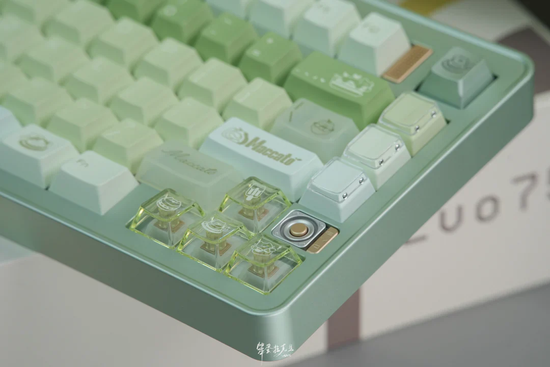 Keybyelab Cherry profile Maccato Dye-sub PBT keycaps with Transparent Keycaps - Image 6