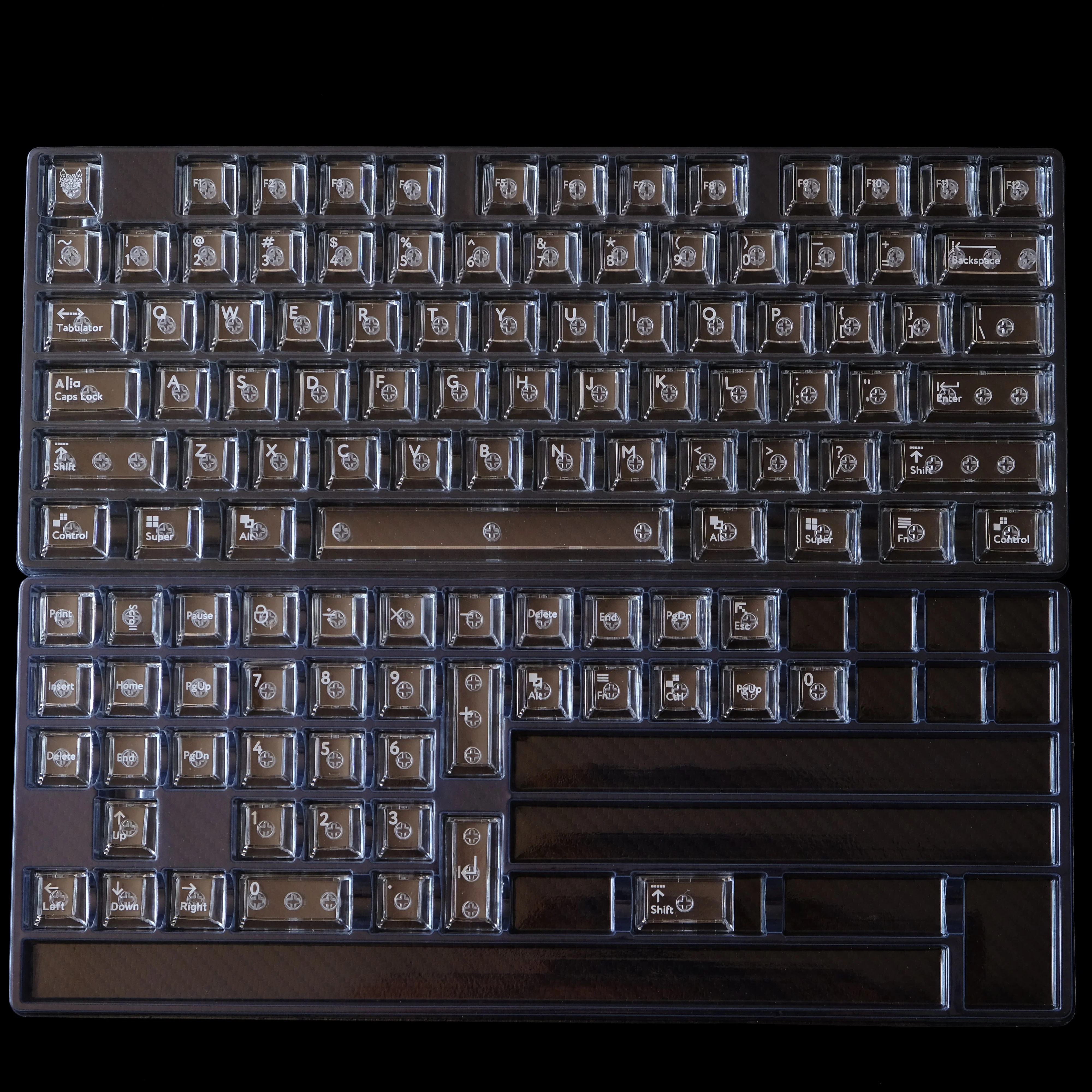 Transparent OEM Profile PC Keycaps - Image 13