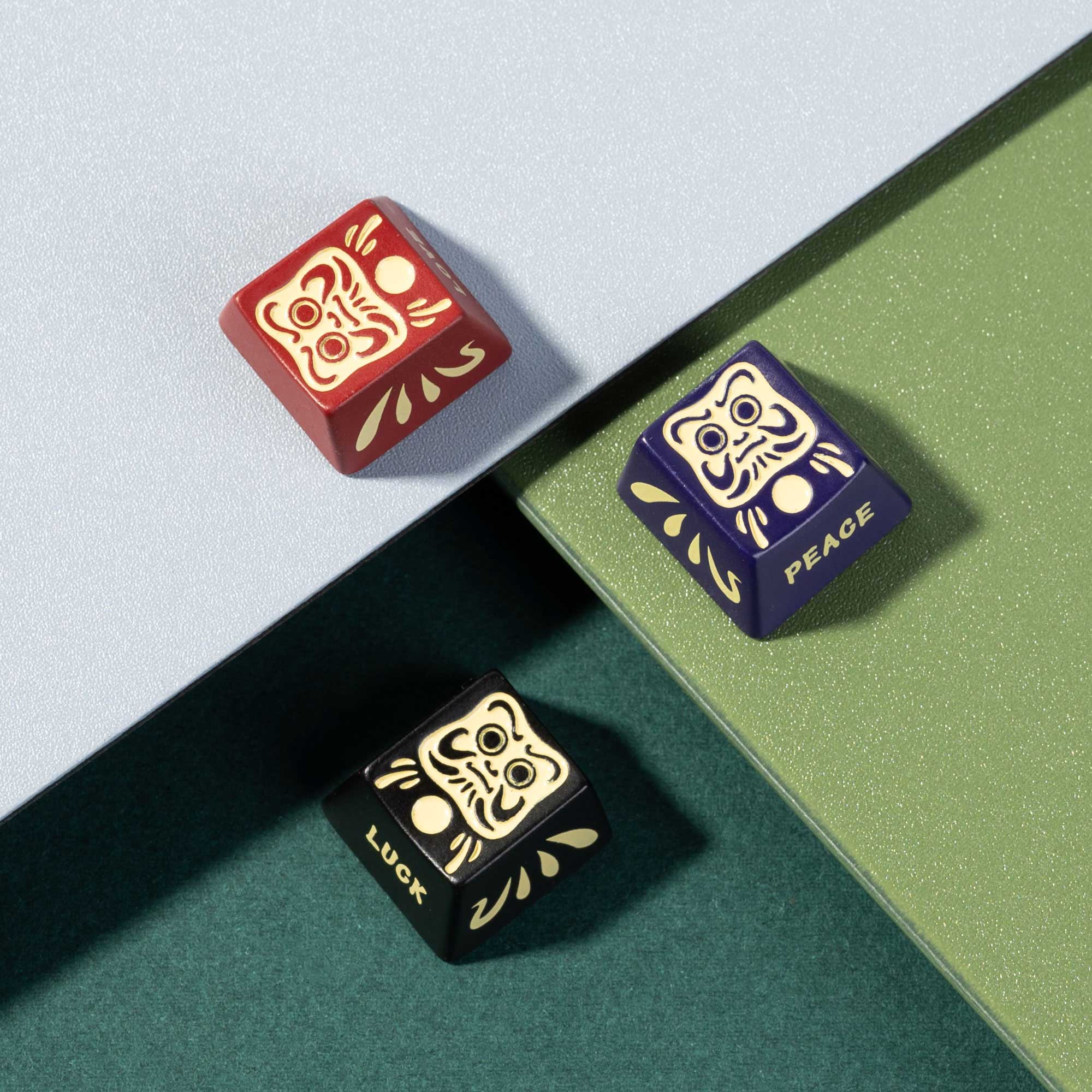 Keychron Daruma Doll Metal Artisan Keycap - Image 2
