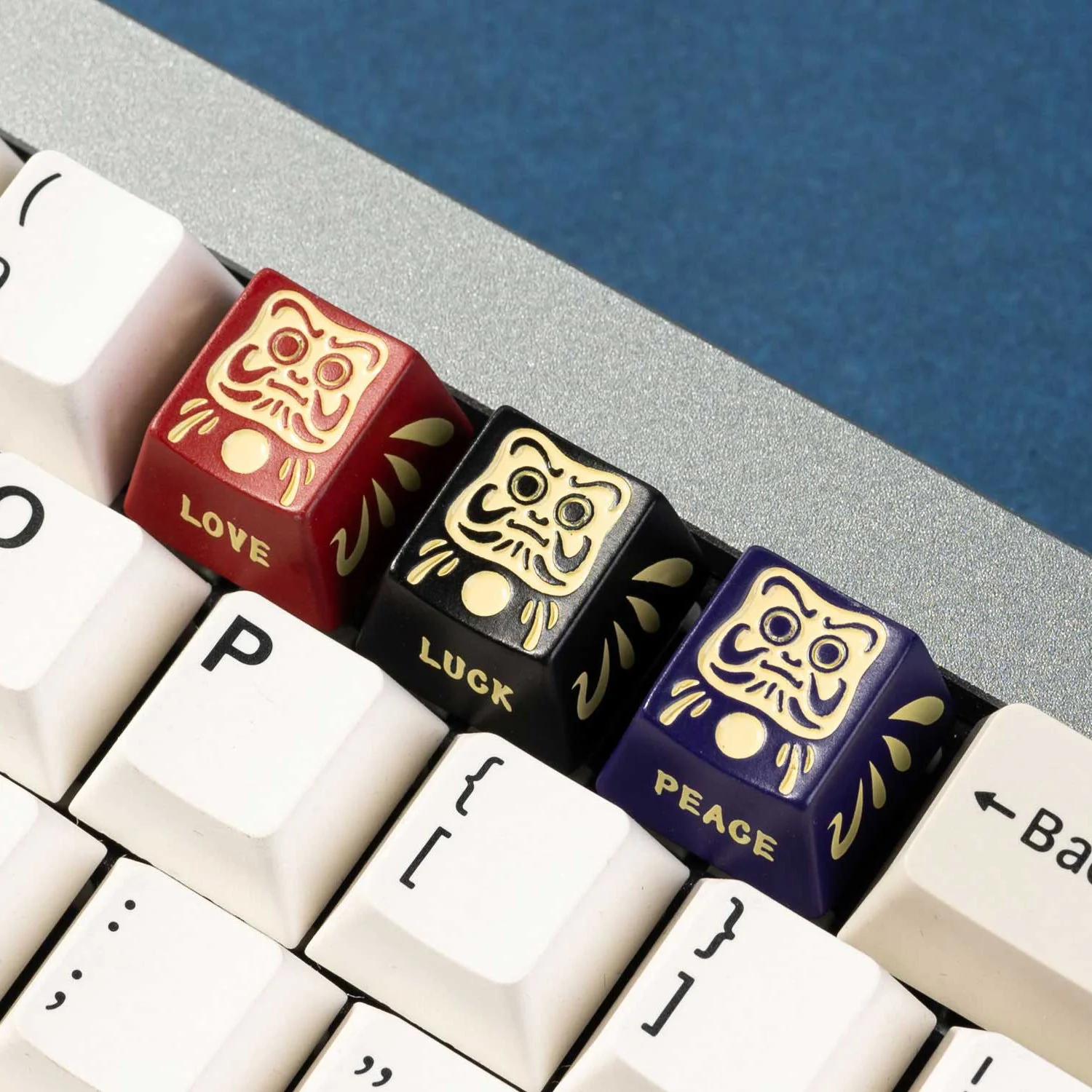 Keychron Daruma Doll Metal Artisan Keycap - Image 3