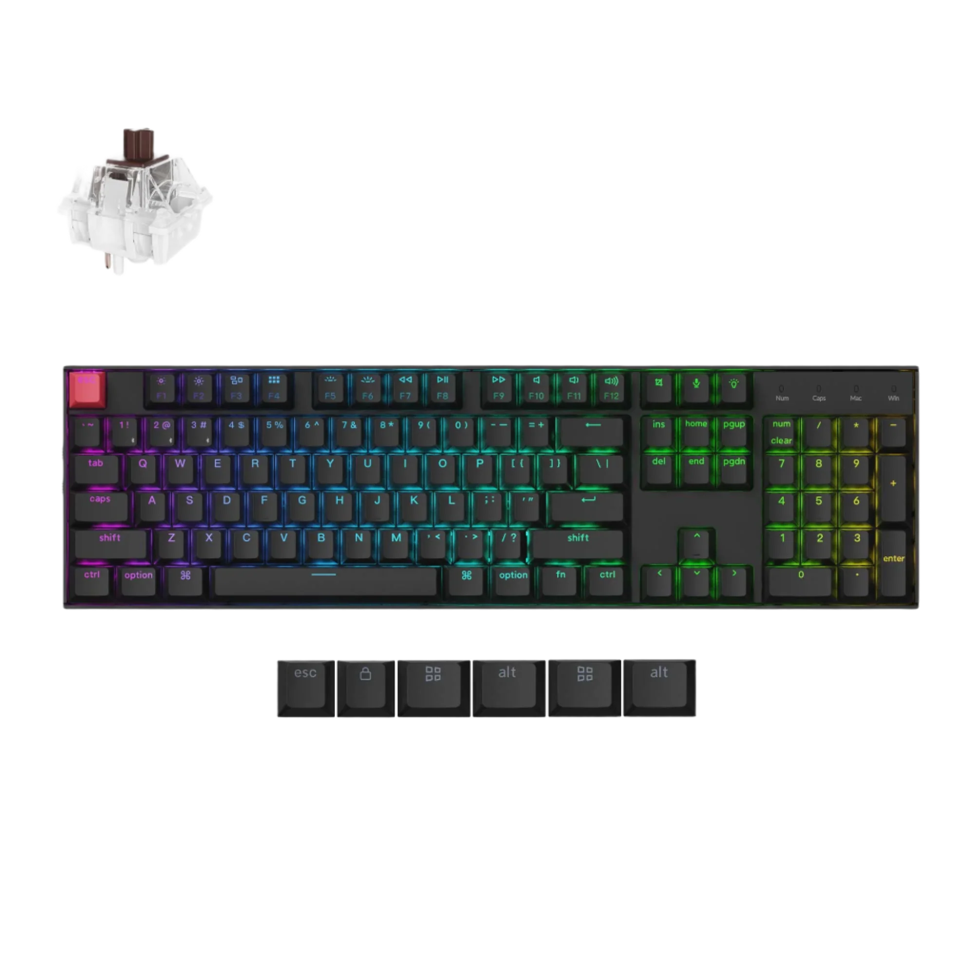 Keychron K10 QMK Wireless Mechanical Keyboard (Version 2) - Image 2