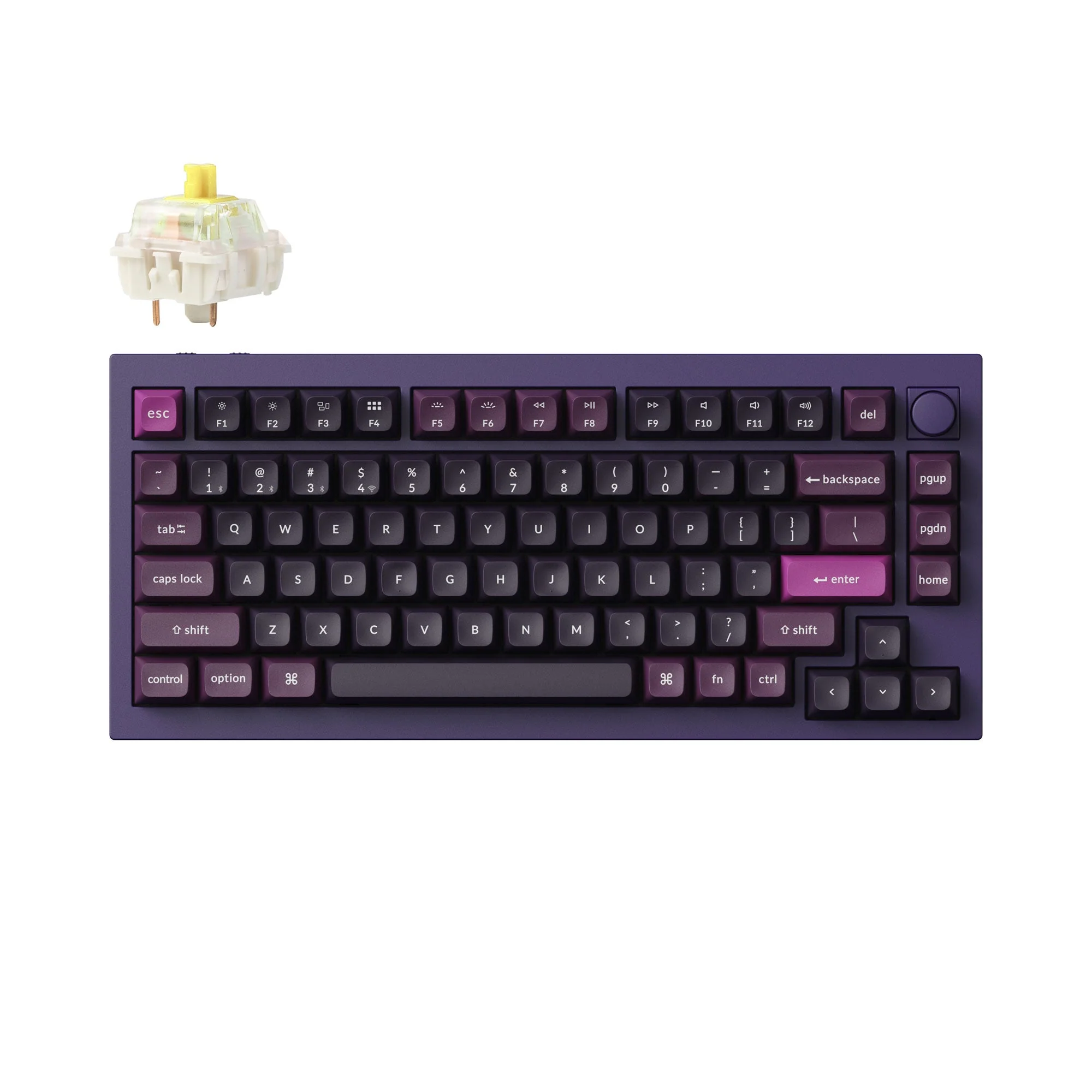 Keychron Q1 Max QMK/VIA Wireless Custom Mechanical Keyboard - Image 11