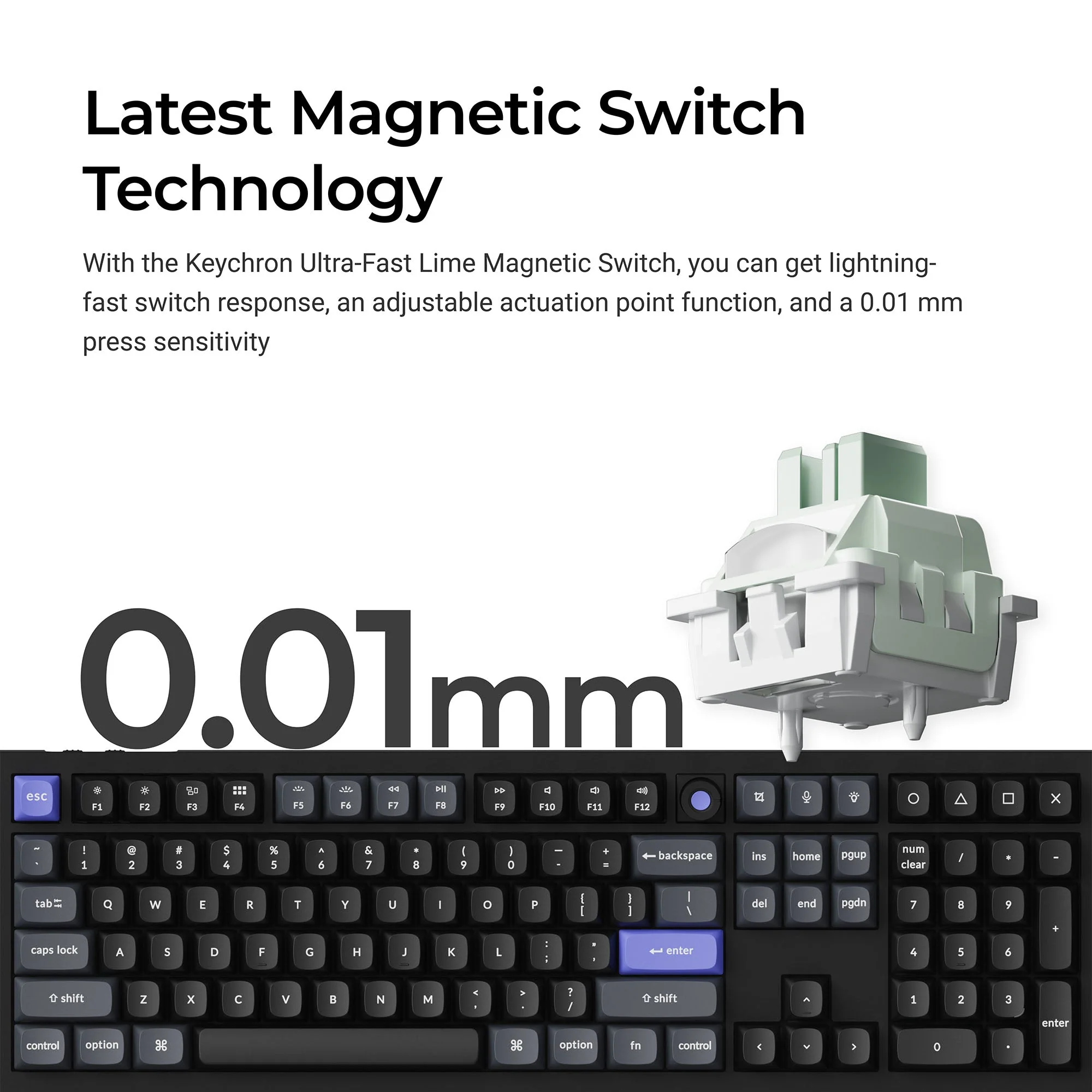 Keychron Q6 HE 8K Magnetic Switch Keyboard - Image 2