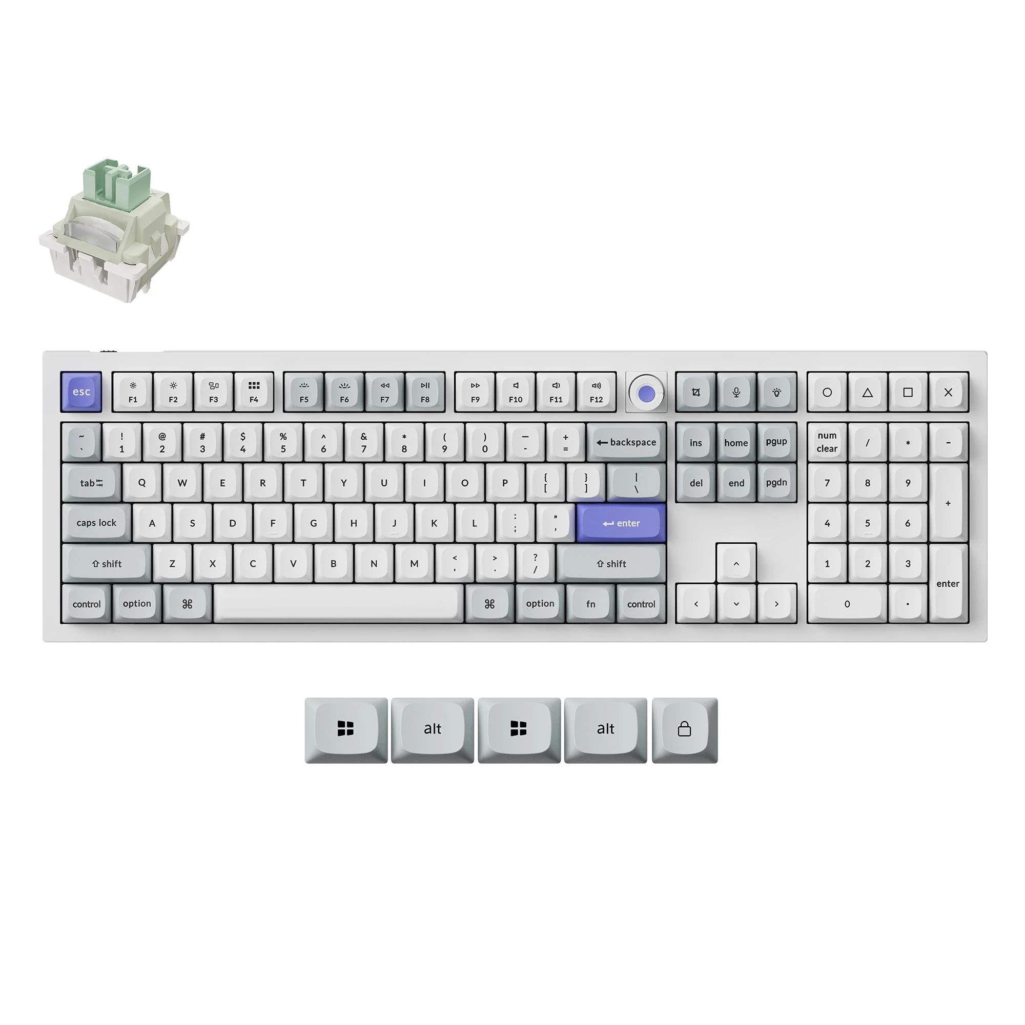 Keychron Q6 HE 8K Magnetic Switch Keyboard - Image 8