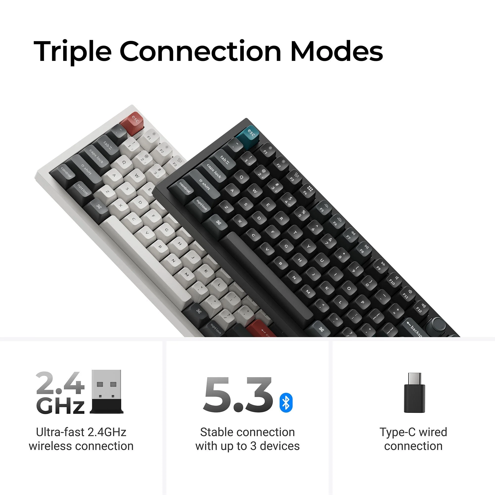 Keychron Q6 Ultra 8K Wireless Custom Mechanical Keyboard - Image 5