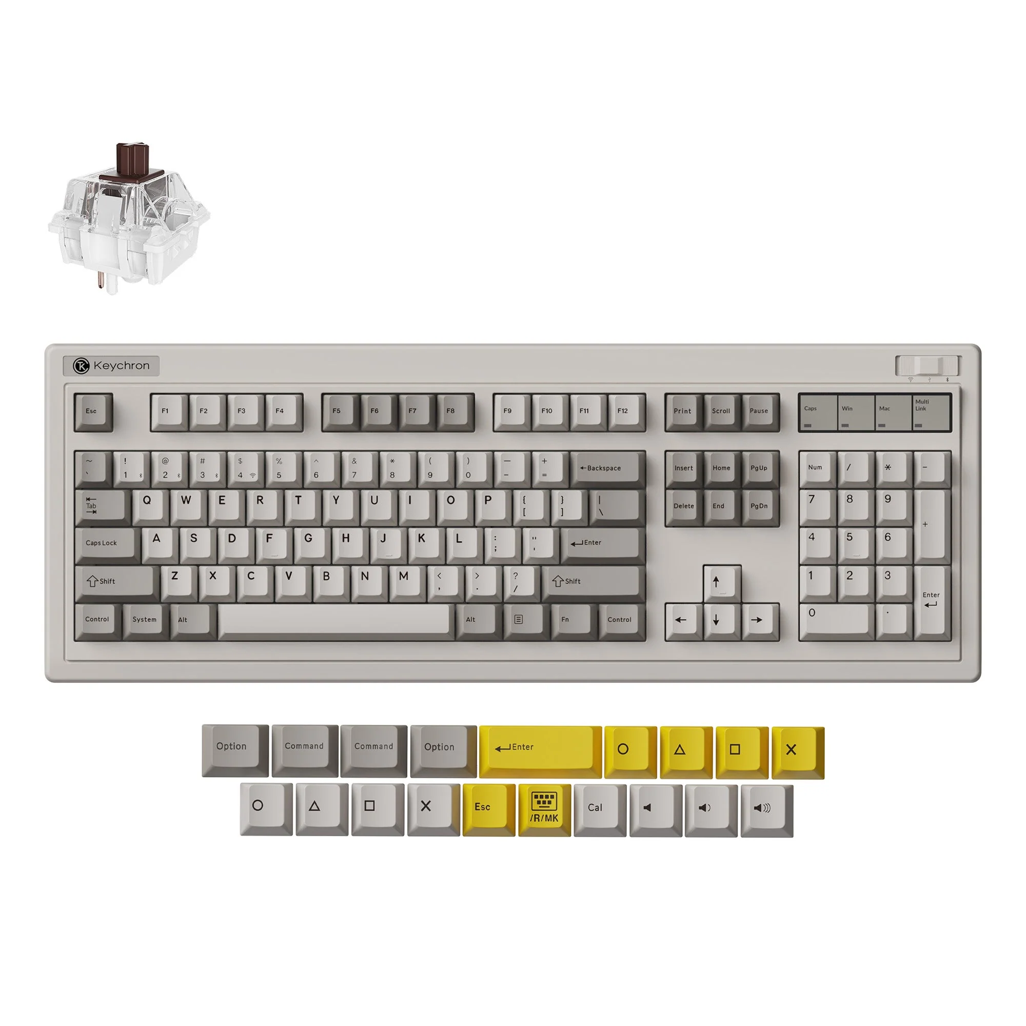 Keychron R6 QMK Wireless Mechanical Keyboard - Image 3