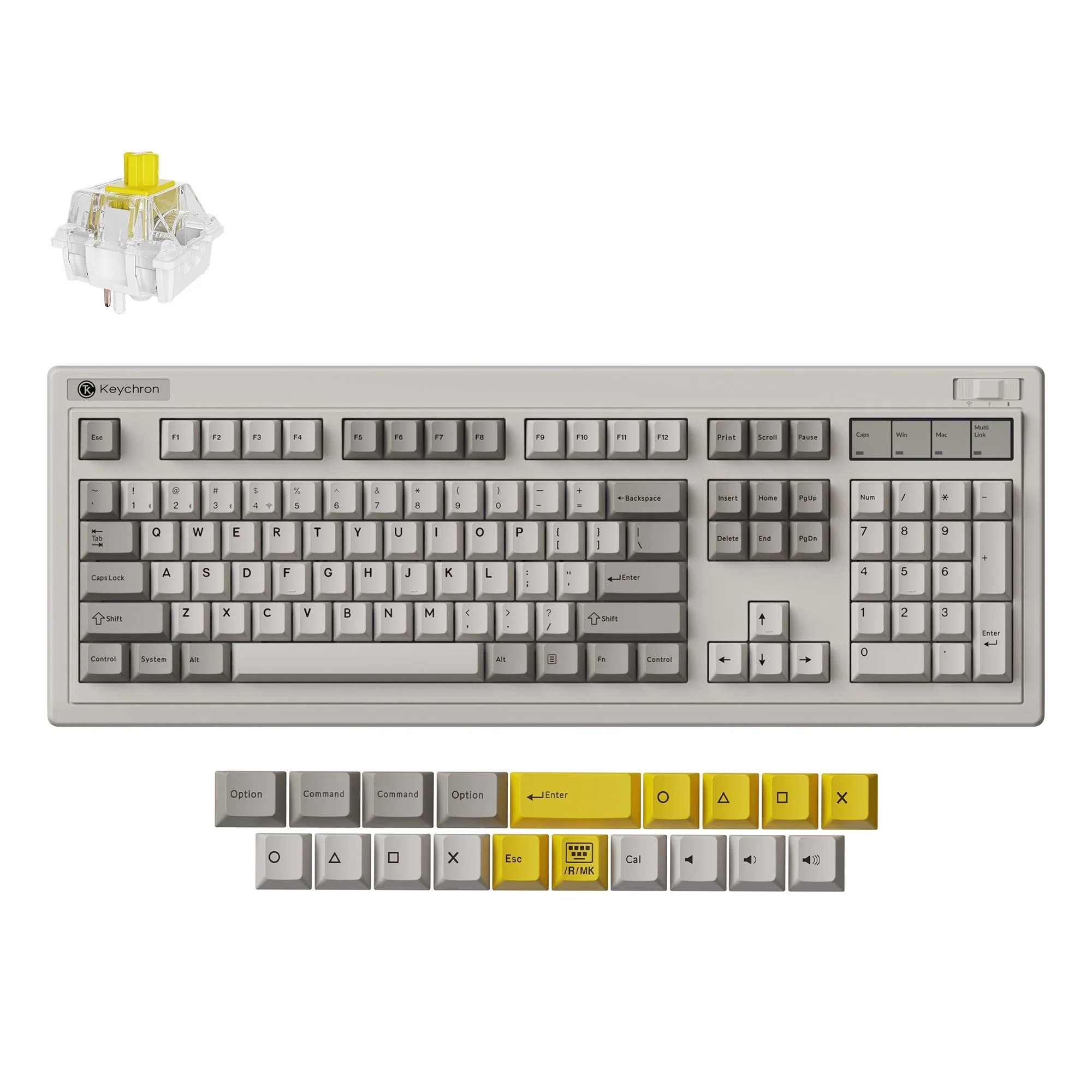 Keychron R6 QMK Wireless Mechanical Keyboard - Image 4