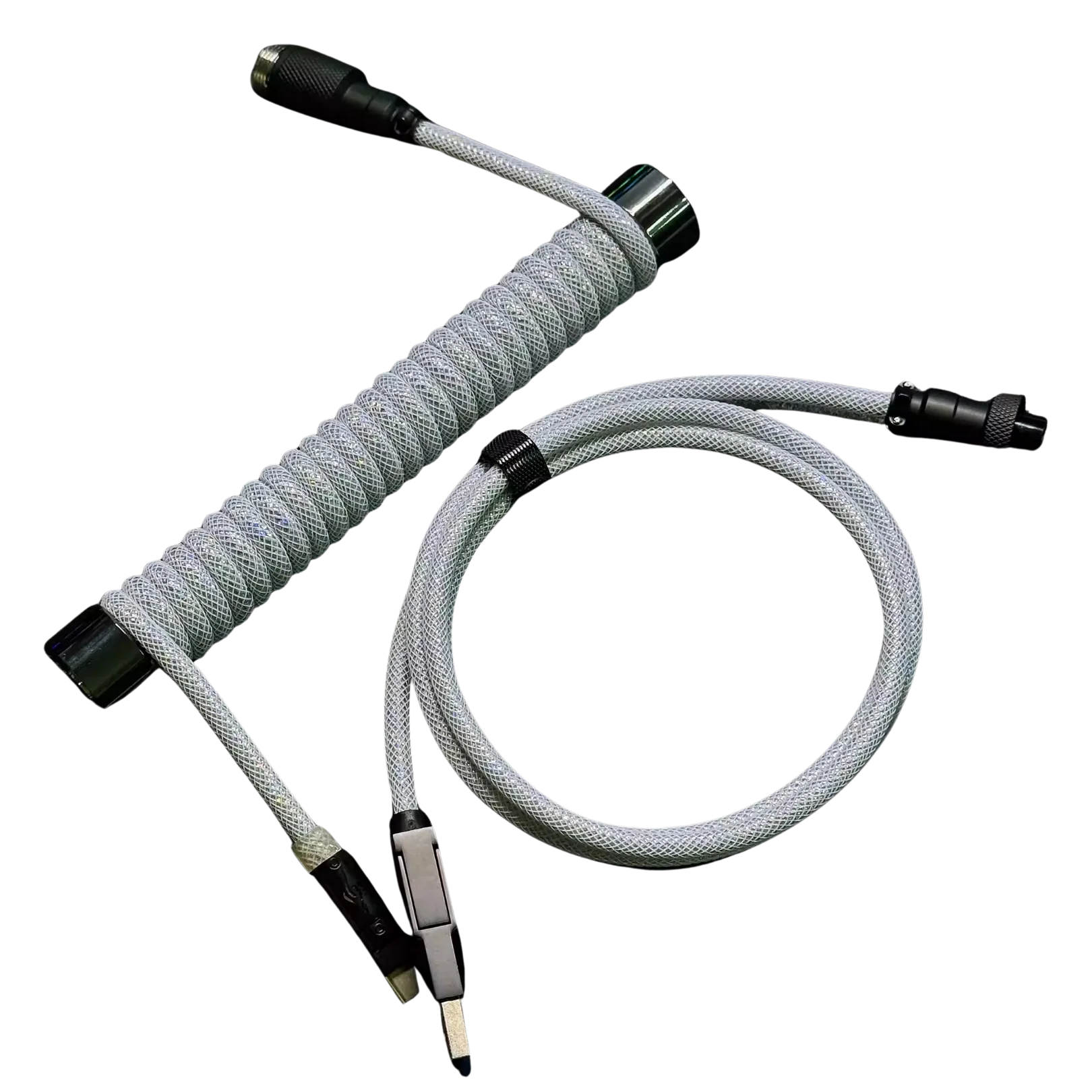 Keydom Five core aviation plug-in 8K cable Starry Star - Image 2