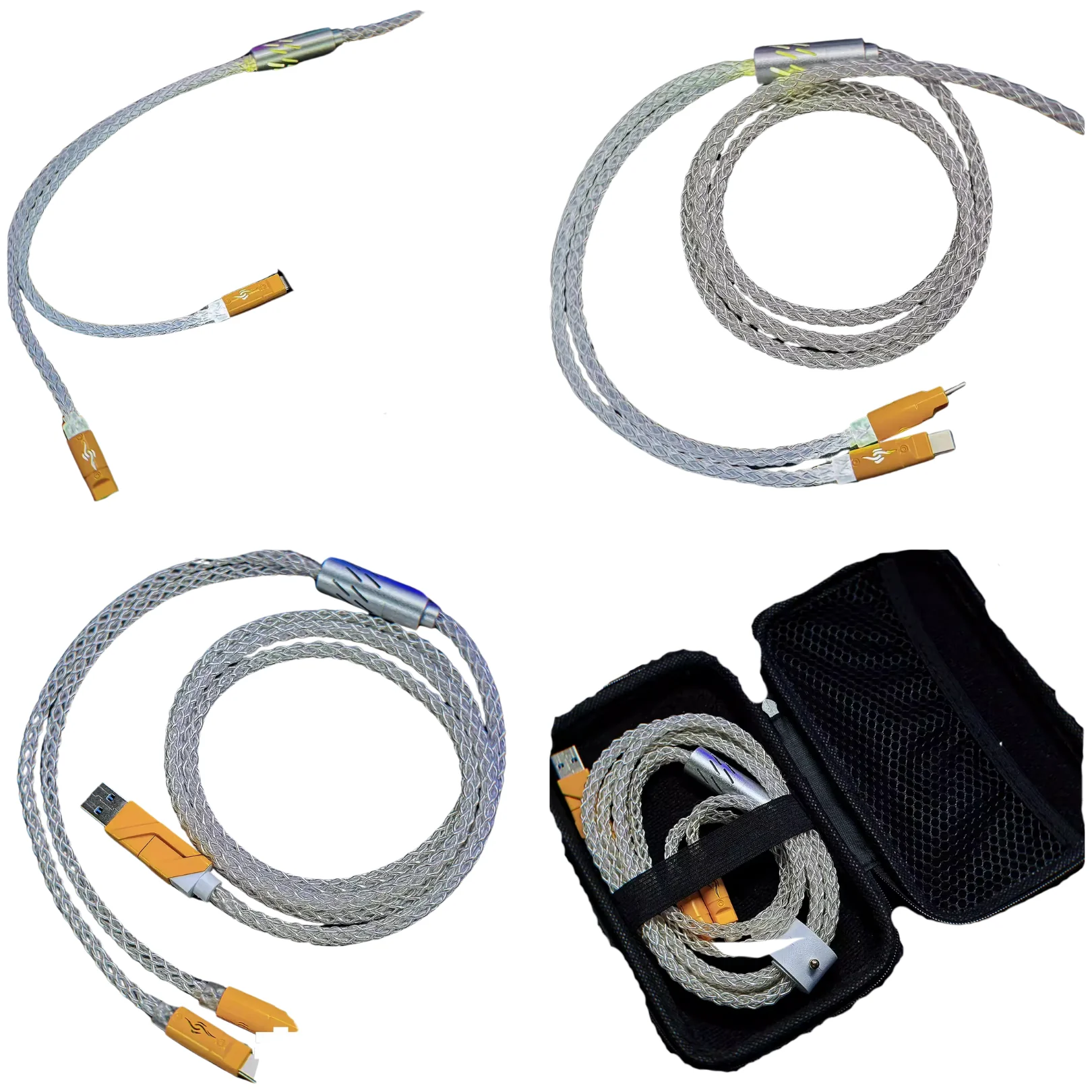 Keydom One-to-Two Connector RGB 8K Cable [With Storage Bag] - Image 3