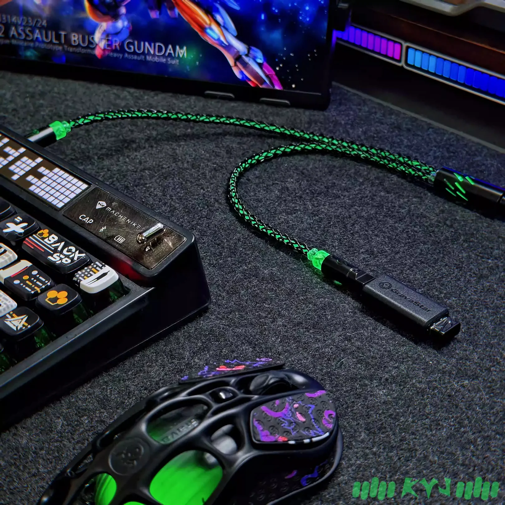 Keydom One-to-Two Connector RGB 8K Cable [With Storage Bag] - Image 5