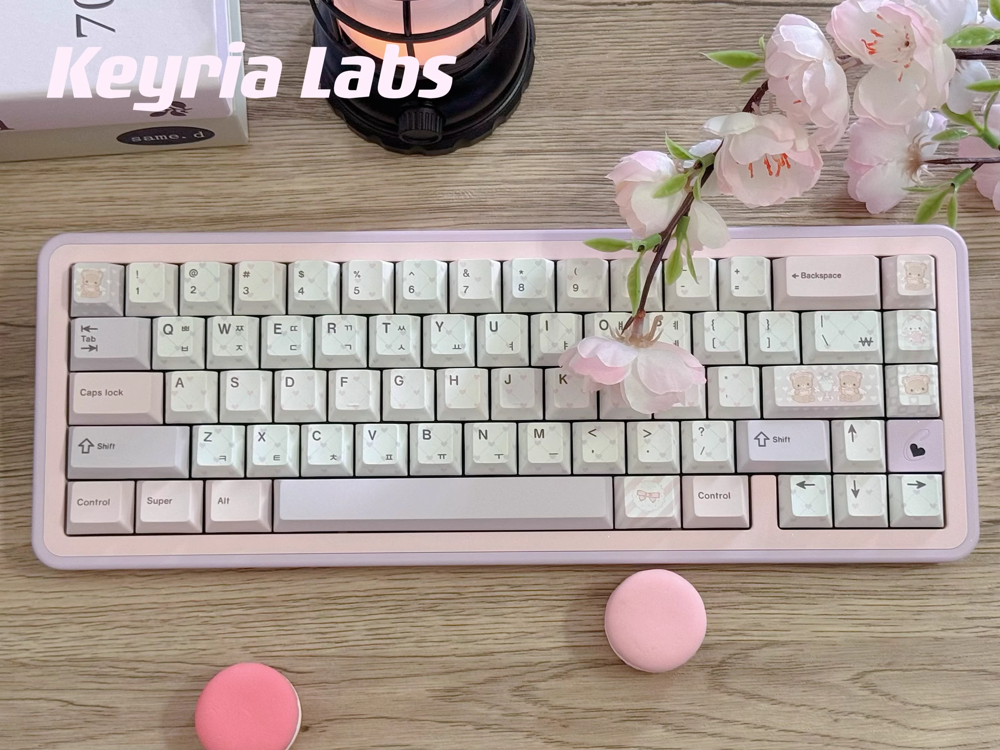Keyria Labs Keycaps ABS Spraying Cherry Profile Keycap For Customized Gaming Mechanical Keyboard - Image 6