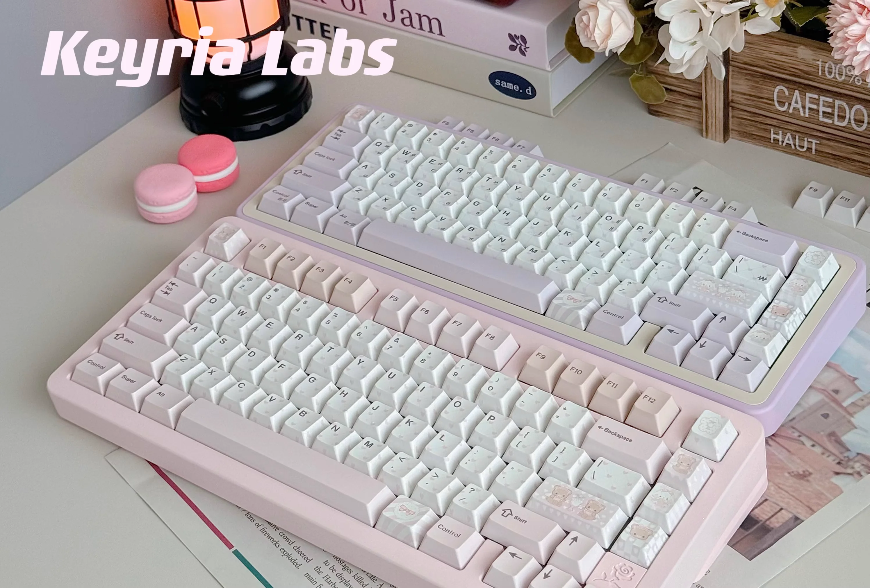 Keyria Labs Keycaps ABS Spraying Cherry Profile Keycap For Customized Gaming Mechanical Keyboard - Image 7