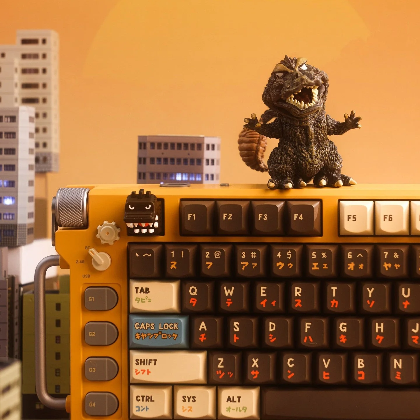Keytok Classic Godzilla Resin Keycap - Image 3