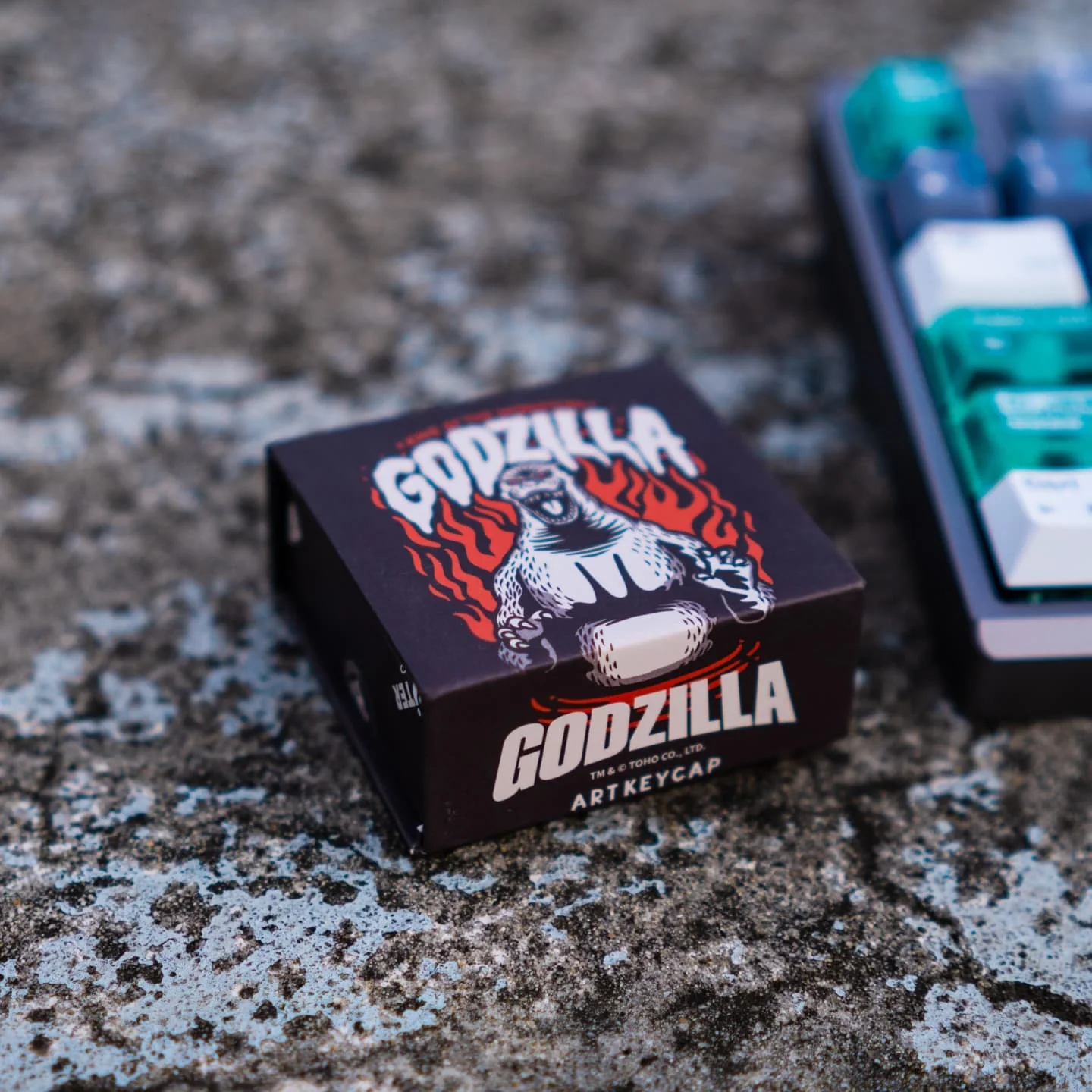 Keytok Classic Godzilla Resin Keycap - Image 5